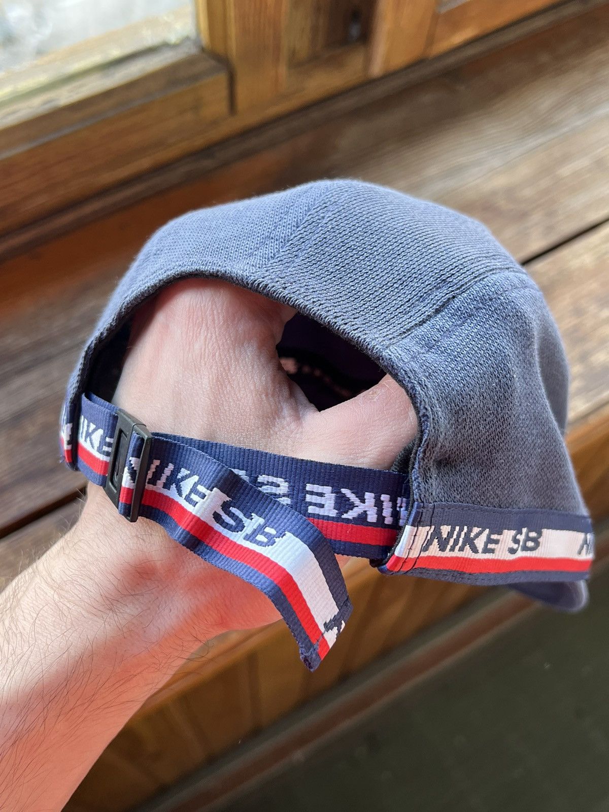Nike SB Vintage Five panel Hat Nike distressed Y2K Cap Size ONE SIZE - 8 Thumbnail