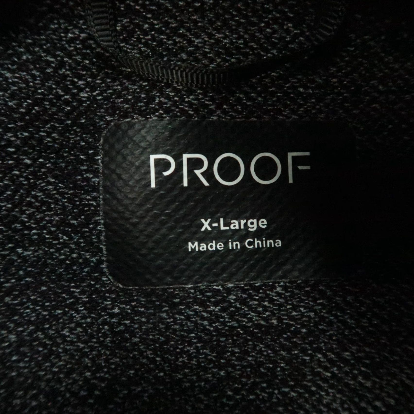 Vintage Proof Pullover Men XL Gray Black 1/4 Zip Performance Jacket Shirt Size US XL / EU 56 / 4 - 3 Thumbnail
