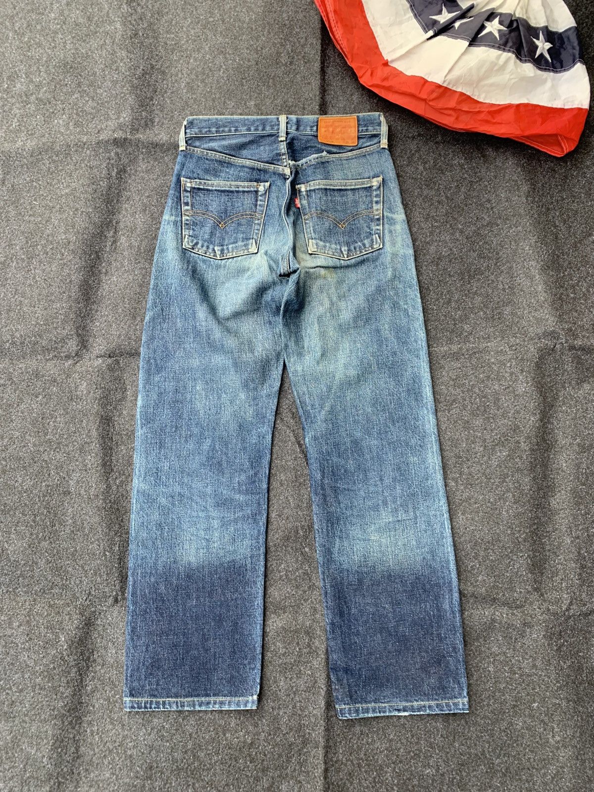 Levi's Levi's 503B Big E Selvedge Japan 🇯🇵 Vintage Fade Size US 28 / EU 44 - 2 Thumbnail