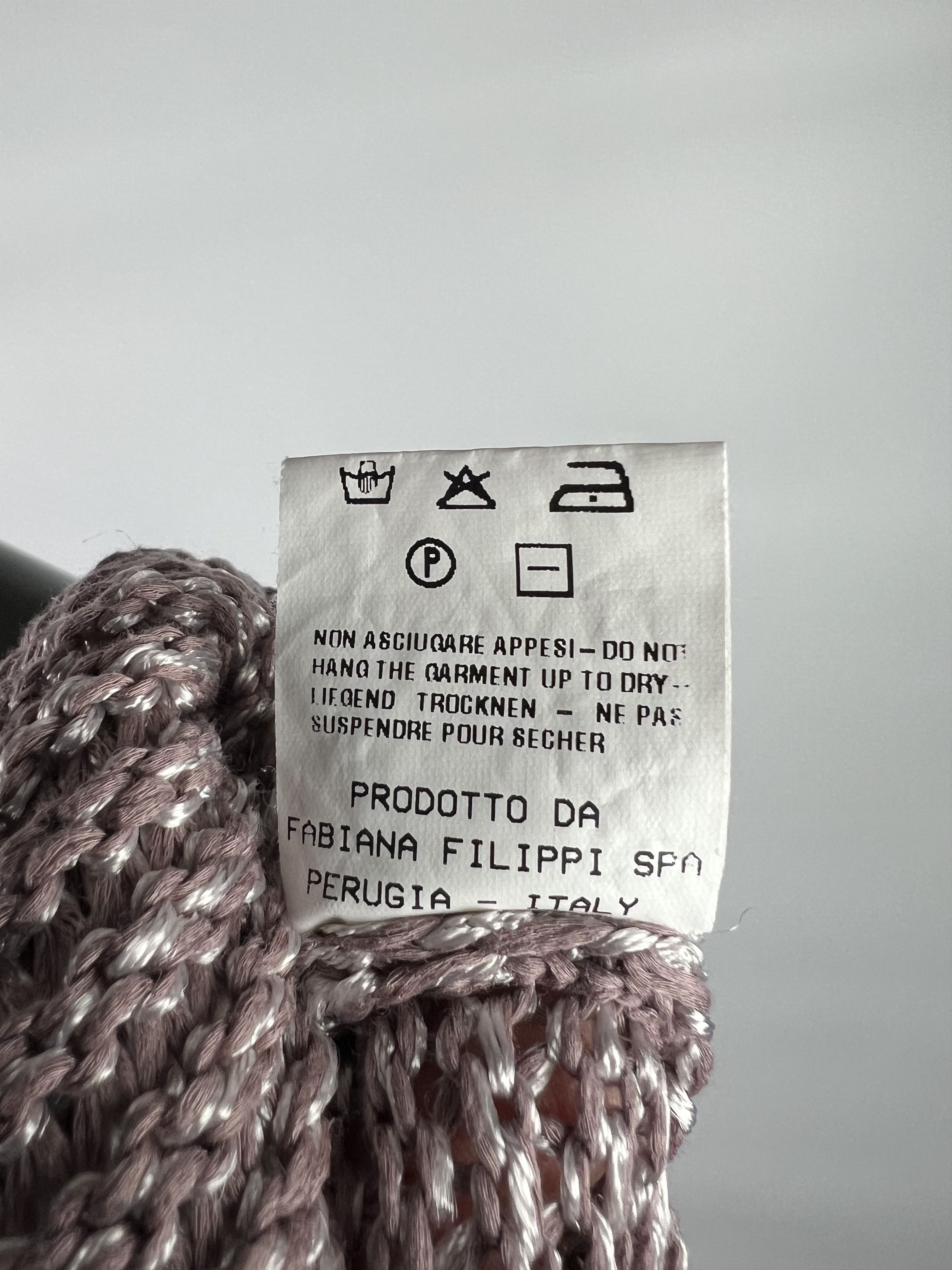 Fabiana Filippi Fabiana Filippi Cropped Knit Cardigan Size L Size L / US 10 / IT 46 - 12 Thumbnail