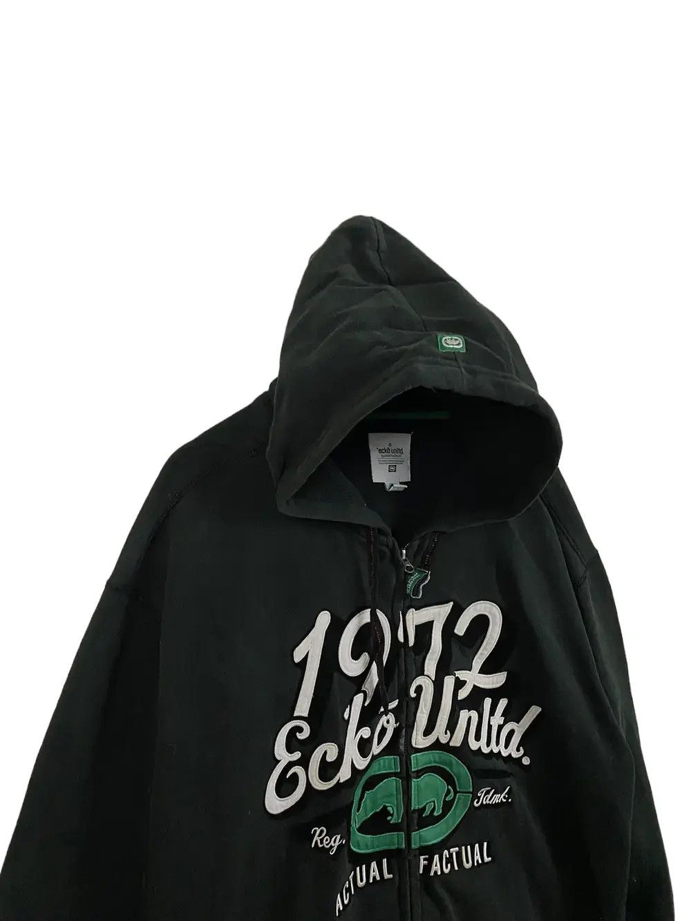 Ecko Unltd. Vintage Ecko Unltd Hoodie Dark Green Size US XL / EU 56 / 4 - 9 Thumbnail