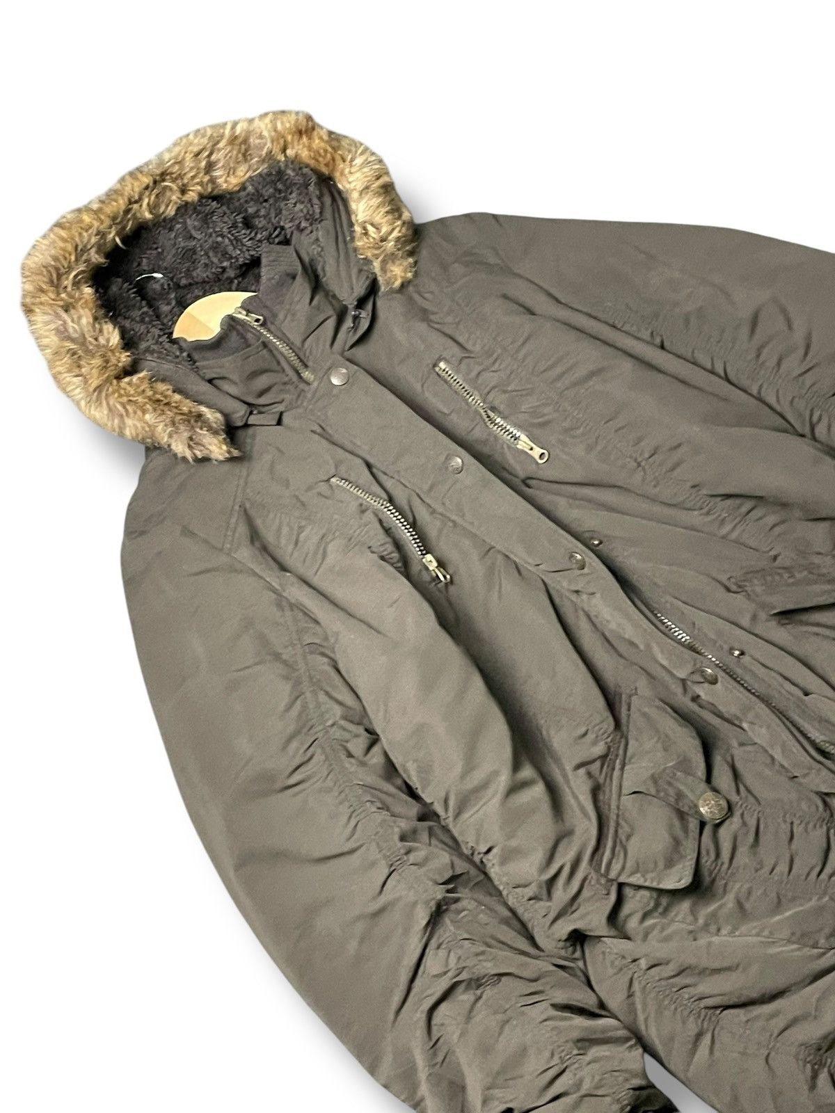 Japanese Brand × Vintage Japanese Brand Winter Hooded Fur Jacket (57) Size US M / EU 48-50 / 2 - 4 Thumbnail