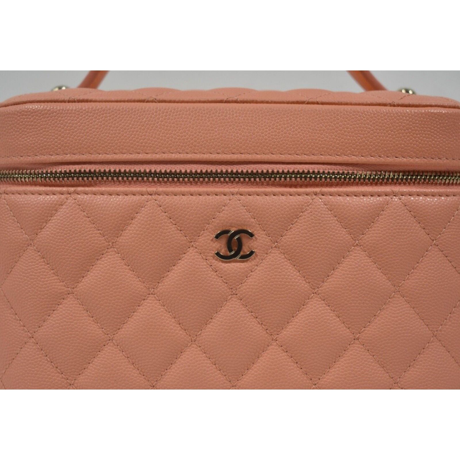 Chanel Chanel Beauty Pouch Case Top Handle Travel Toiletry Bag Size ONE SIZE - 3 Thumbnail