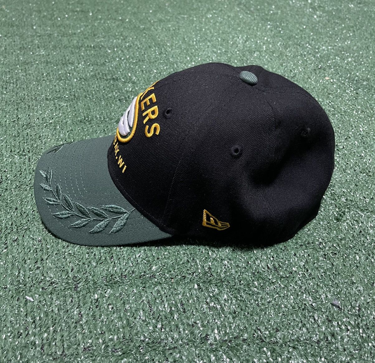 New Era Green Bay Packers 2025 NFL Draft New Era 39Thirty Hat Size ONE SIZE - 2 Thumbnail