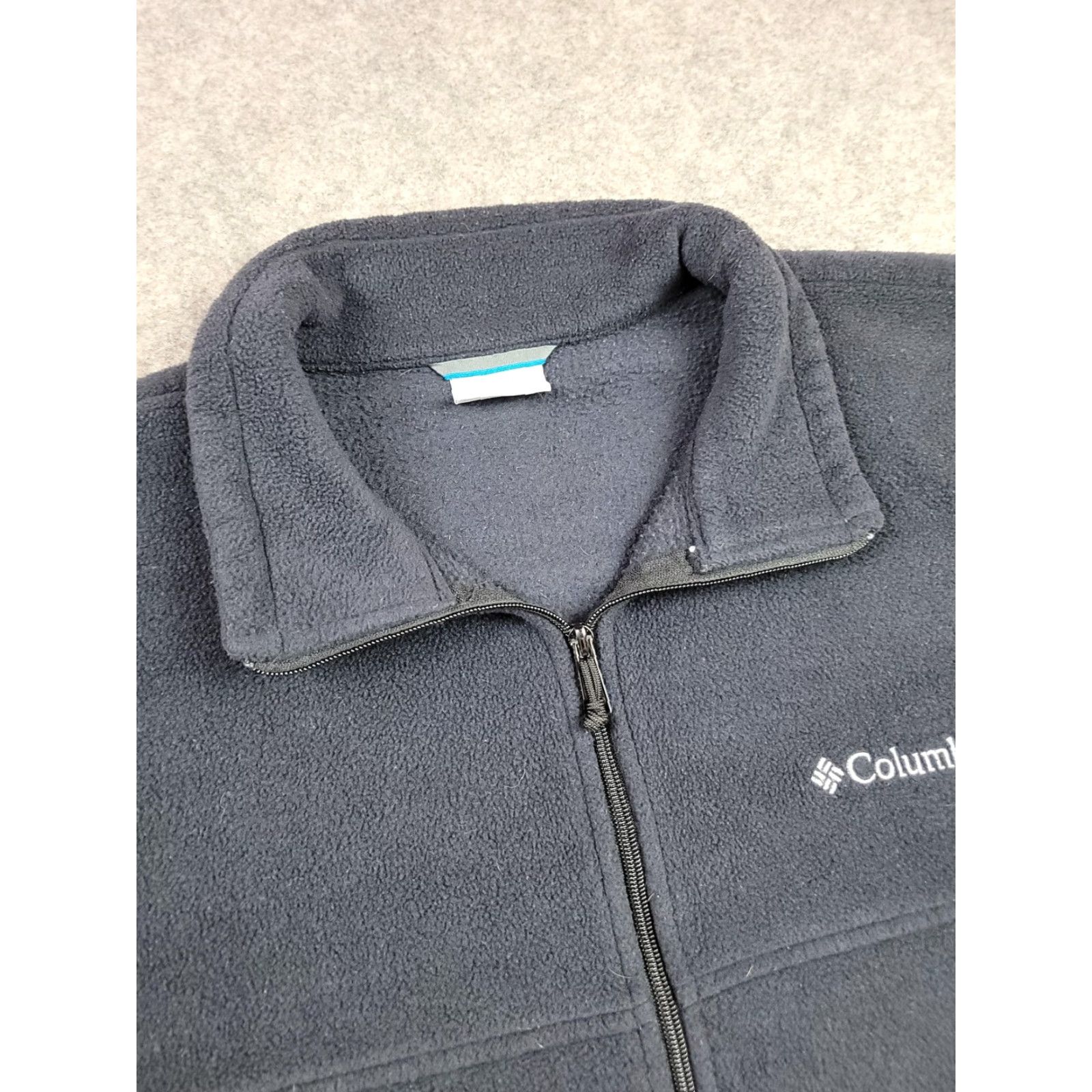 Layer 8 Columbia Jacket Mens 2XL Black Full Zip Fleece Outdoor Hiking Warm XXL Layer Size US XXL / EU 58 / 5 - 2 Thumbnail