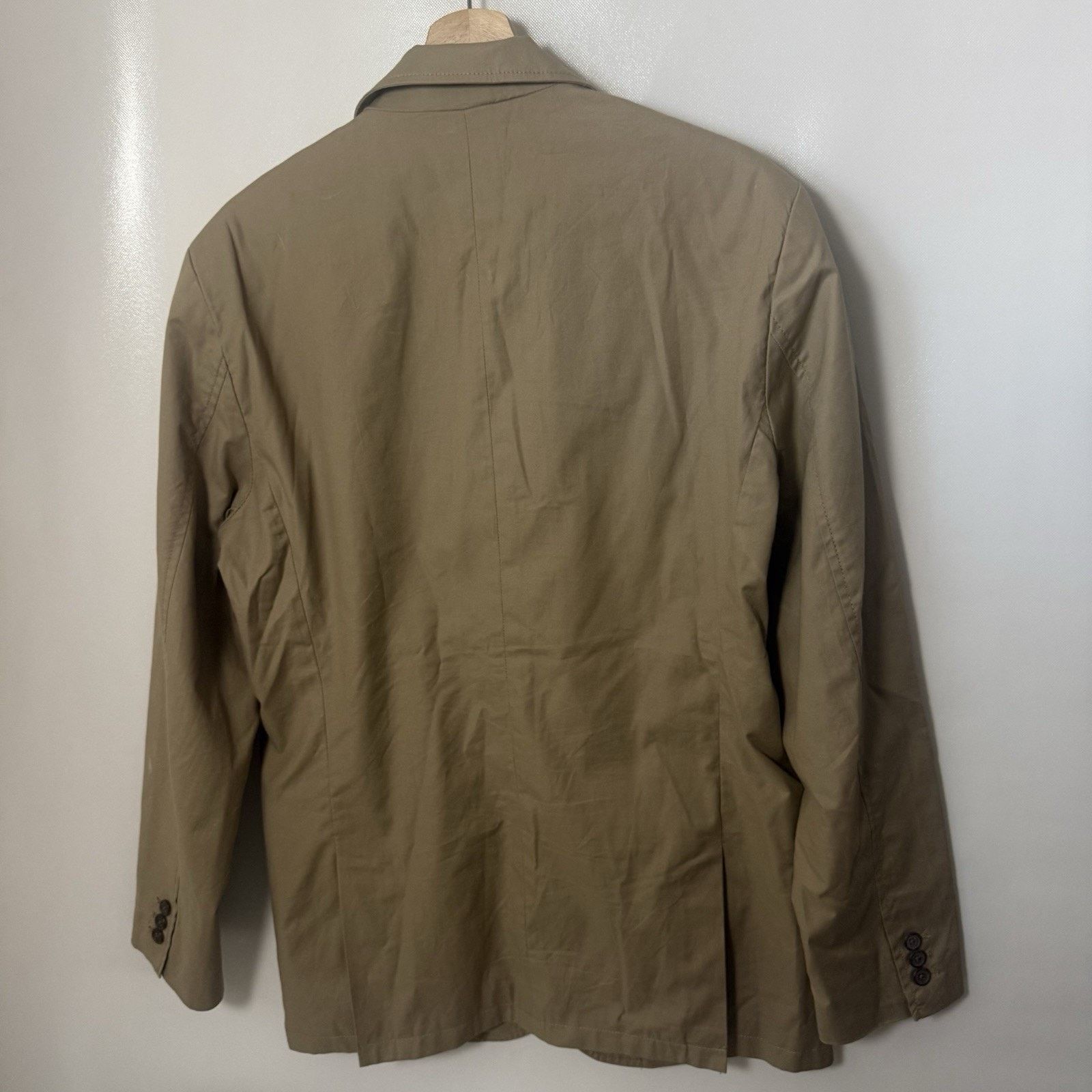 Gap Gap Khaki Blazer Sport Coat Jacket Caramel Cotton Career Size US M / EU 48-50 / 2 - 2 Thumbnail