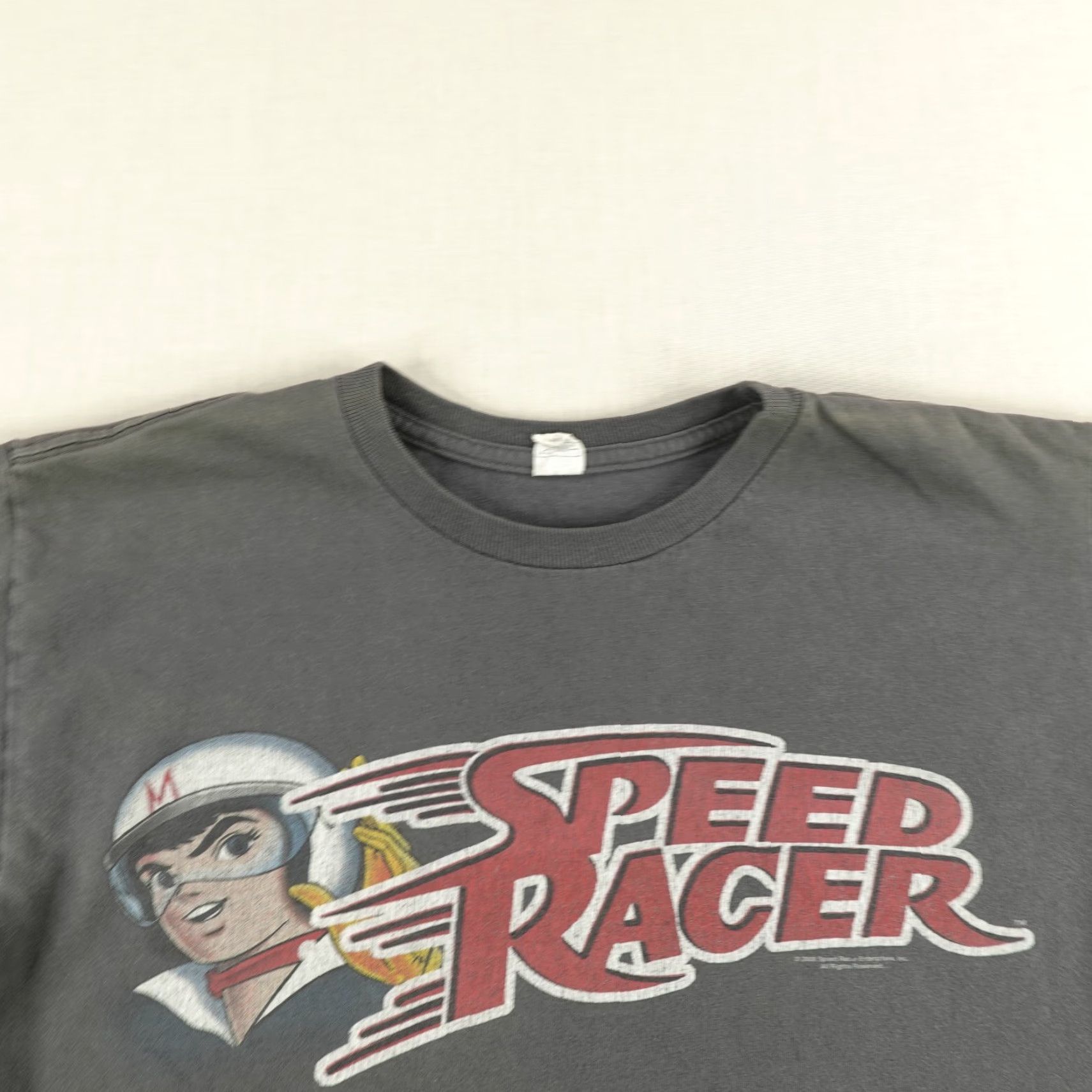 Speedo VINTAGE Speed Racer Shirt Mens Small Graphic Print Anime Racing Go Mifune 2008 Cotton T-Shirt Size US S / EU 44-46 / 1 - 2 Thumbnail