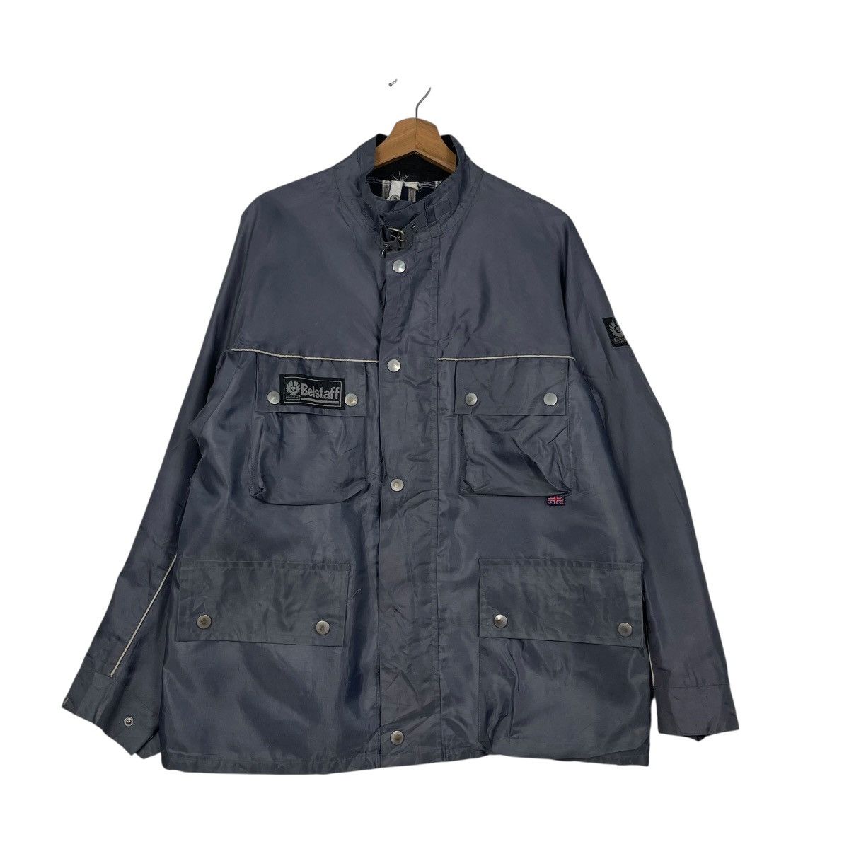 Belstaff Belstaff Trialmaster Nylon Motorcycle Jacket Size US L / EU 52-54 / 3 - 1 Thumbnail