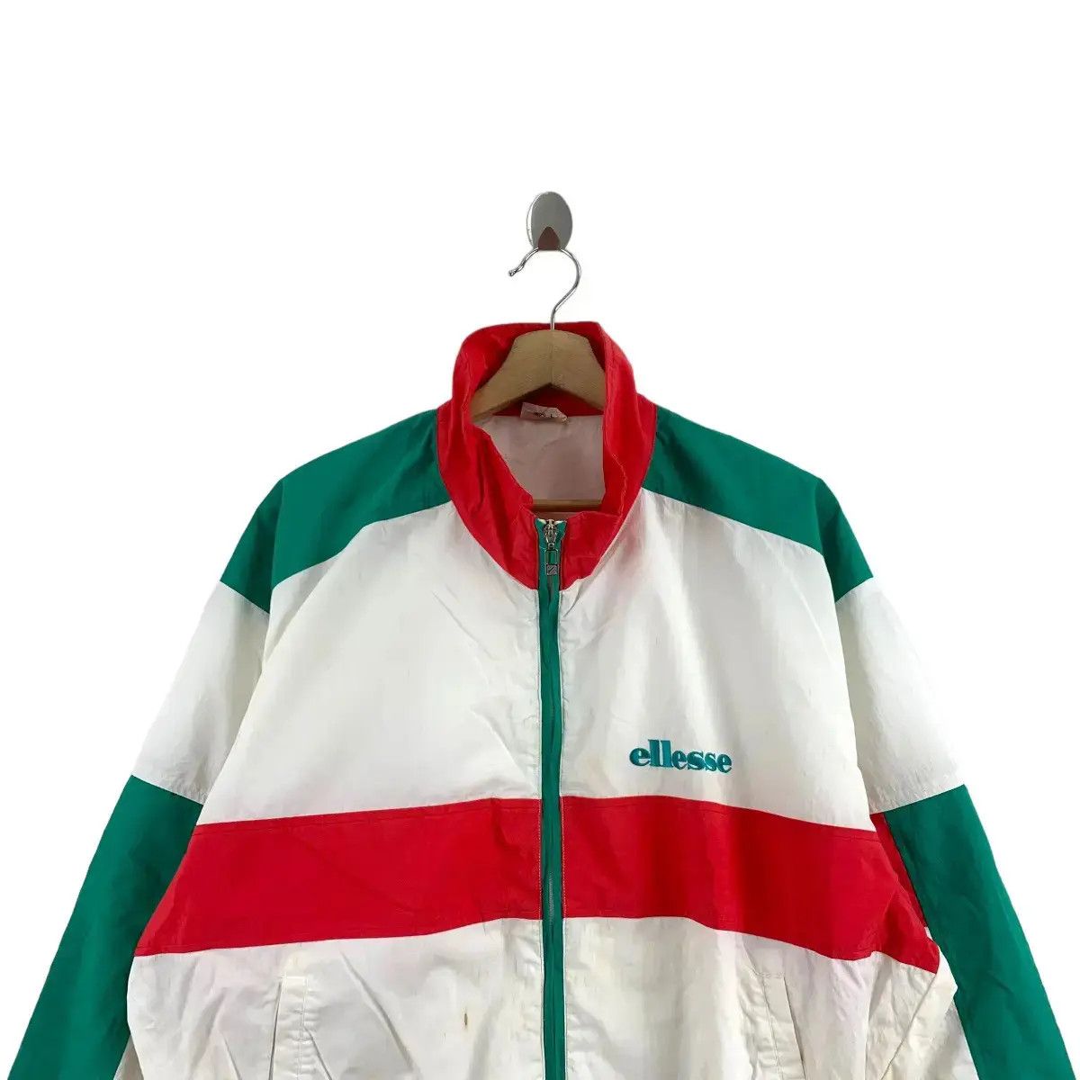 Ellesse Vintage ELLESSE PERUGIA ITALIA 1959 Multicolour Jacket Size L / US 10 / IT 46 - 2 Thumbnail