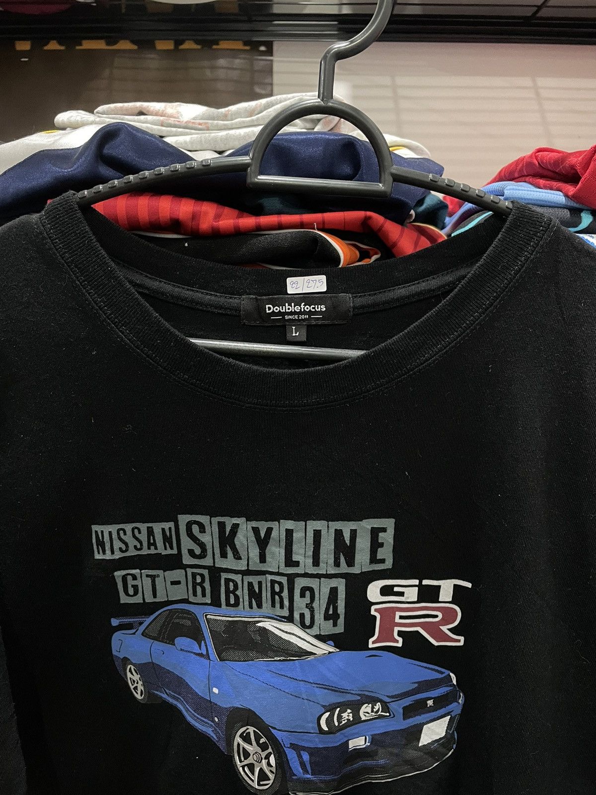 Vintage Nissan skyline GT-R R34 t-shirt Size US L / EU 52-54 / 3 - 3 Thumbnail
