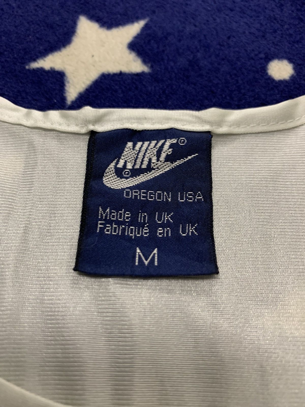 Vintage NIKE Blue Tags made in UK