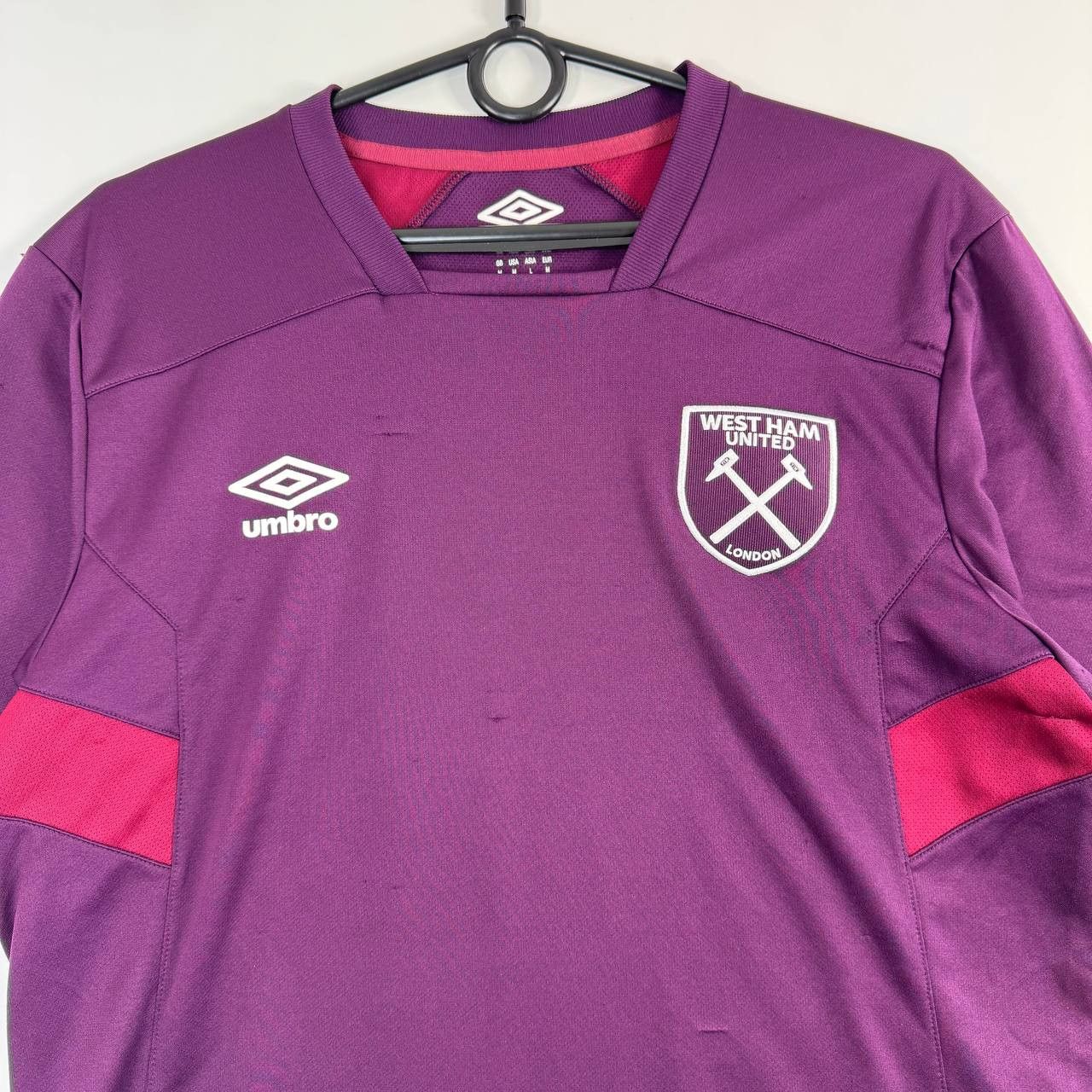Umbro West Ham United Umbro Training Jersey Purple Mens Size M Size US M / EU 48-50 / 2 - 2 Thumbnail