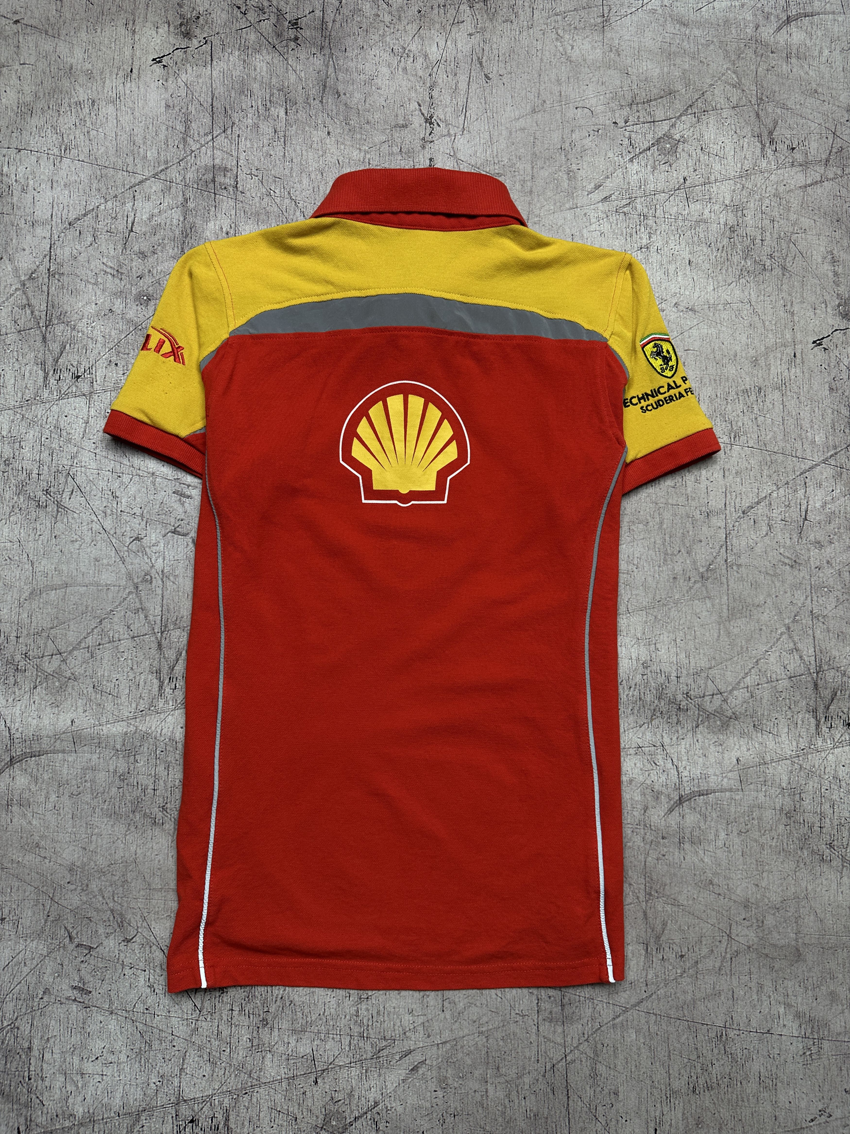 Ferrari Ferrari Racing Team Vintage Womens Polo Shirt Size M / US 6-8 / IT 42-44 - 7 Thumbnail