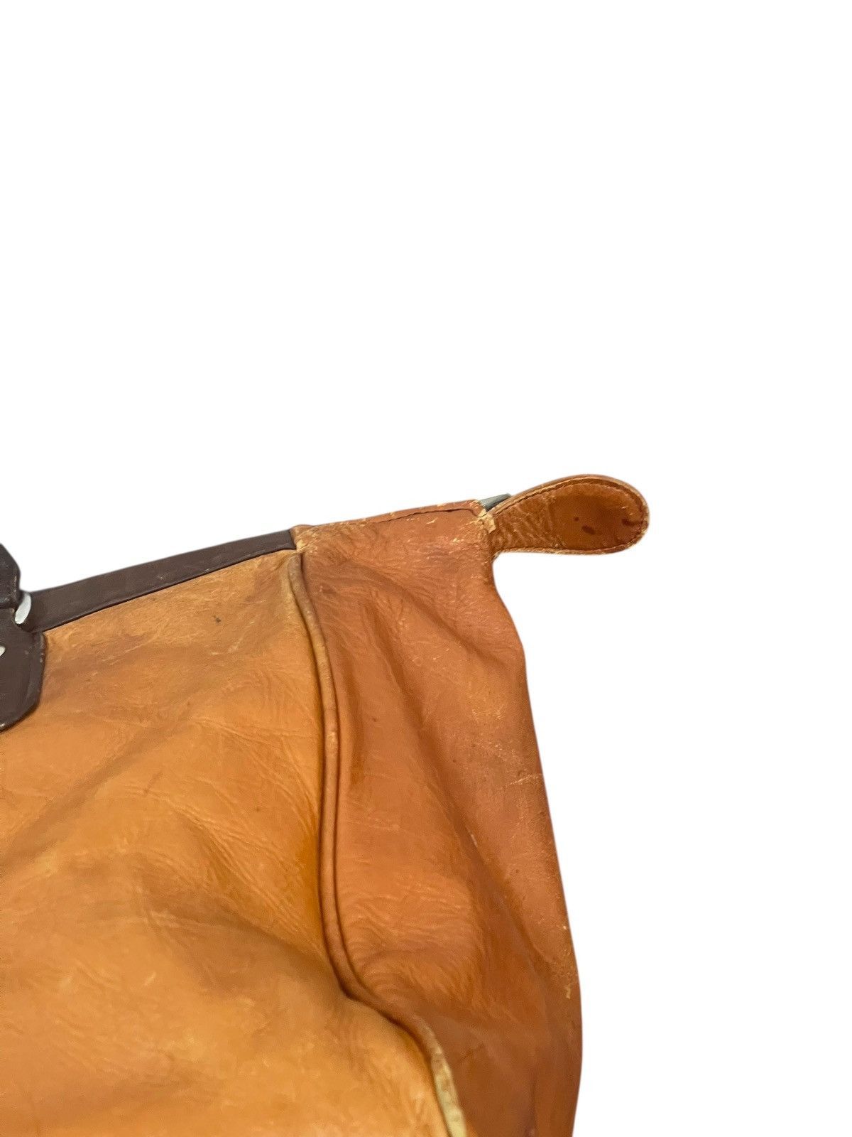 Genuine Leather Full Leather Patina Unknown Japan Duffle Travel Bag 2🟩1 Size ONE SIZE - 16 Thumbnail