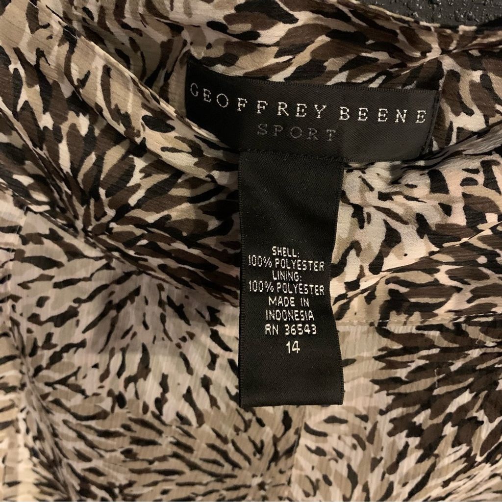 Geoffrey Beene Women’s Geoffrey Beane Skirt Size 36" / US 14 / IT 50 - 3 Thumbnail