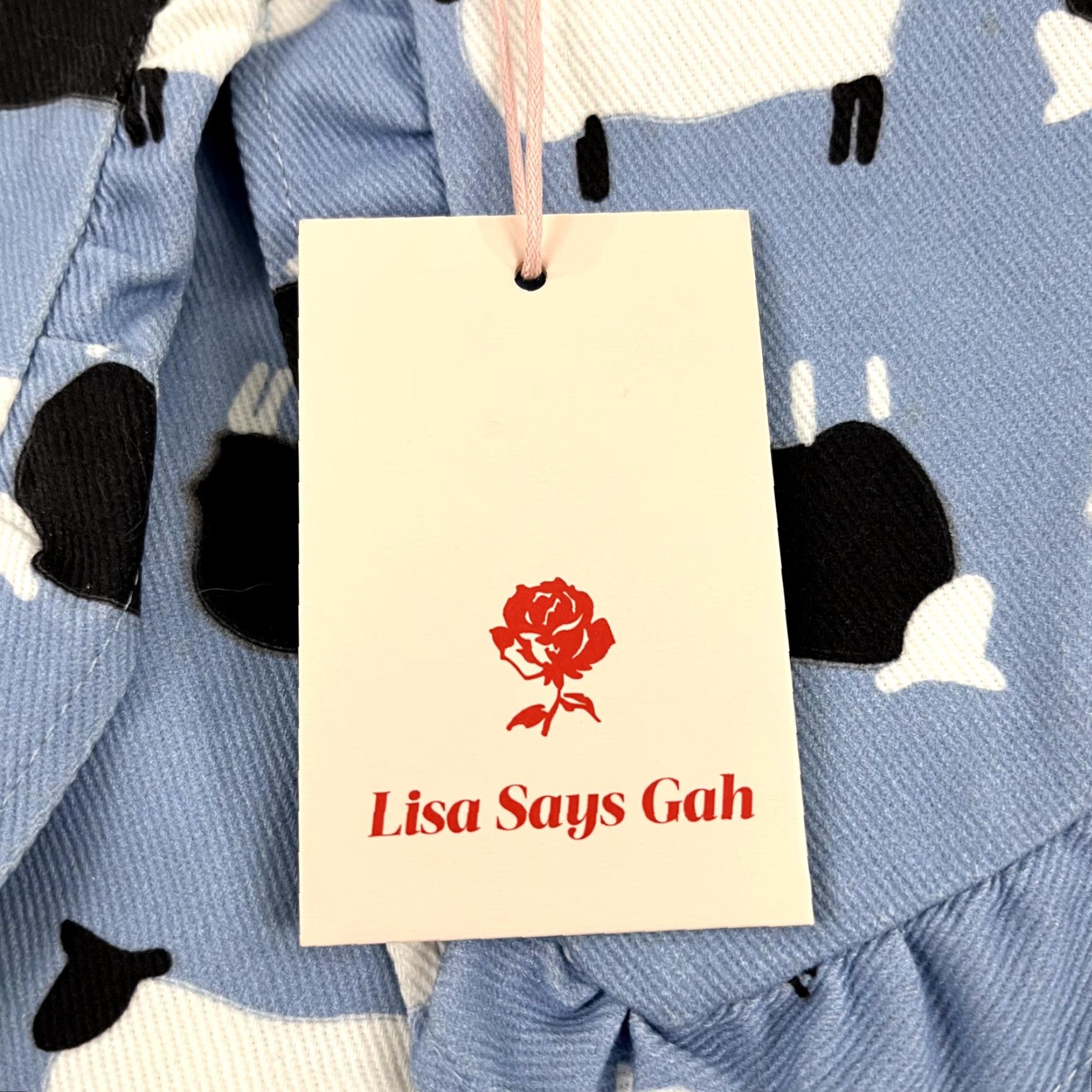 Lisa Says Gah LISA SAYS GAH 3XL Animal Print Ruffle Collar Crop Top Multicolor Womens Size XXL / US 16-18 / IT 52-54 - 3 Thumbnail