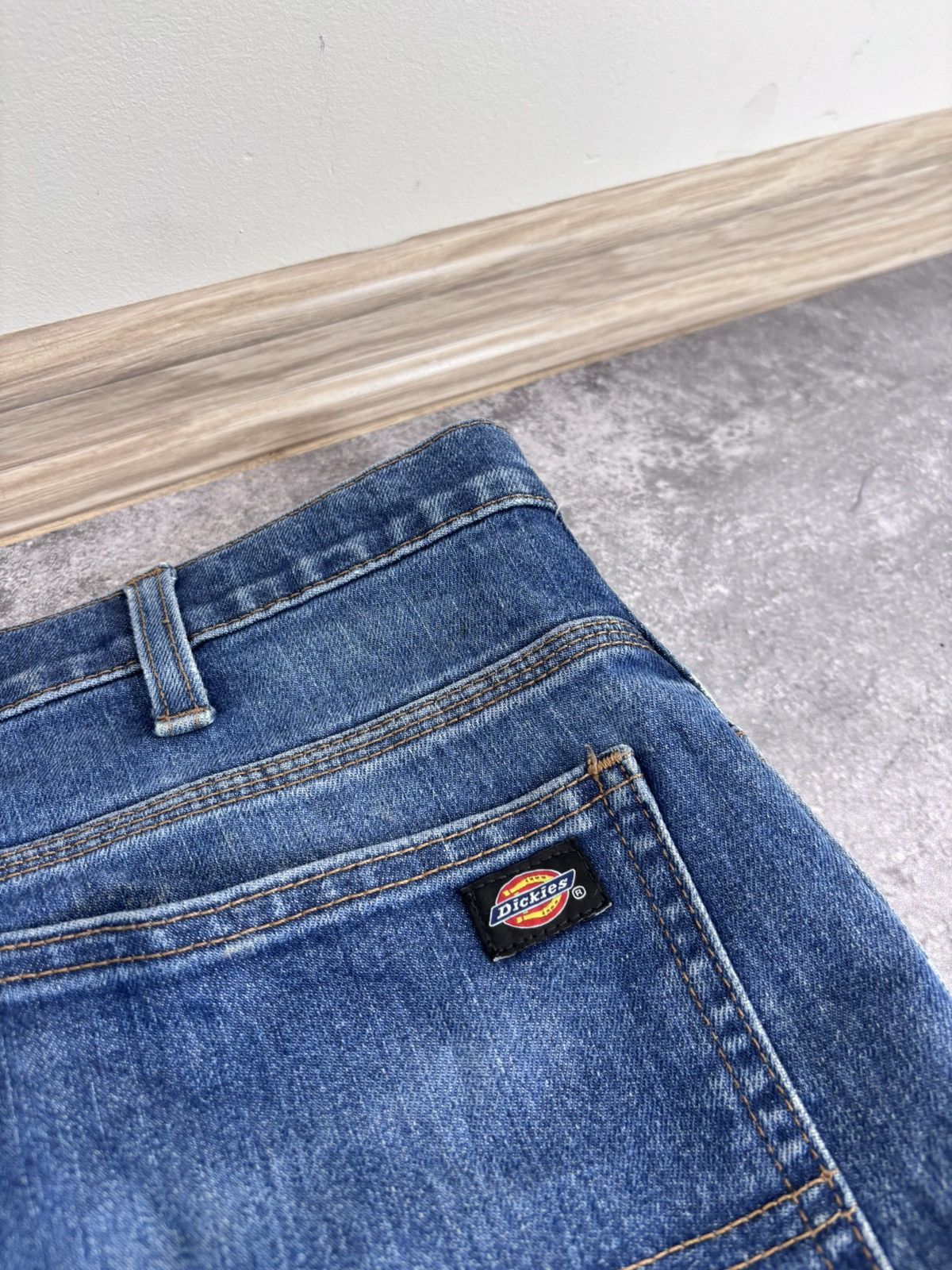 Dickies Dickies Men’s Carpenter Denim Jeans Flex Relaxed Straight Size US 38 / EU 54 - 10 Thumbnail