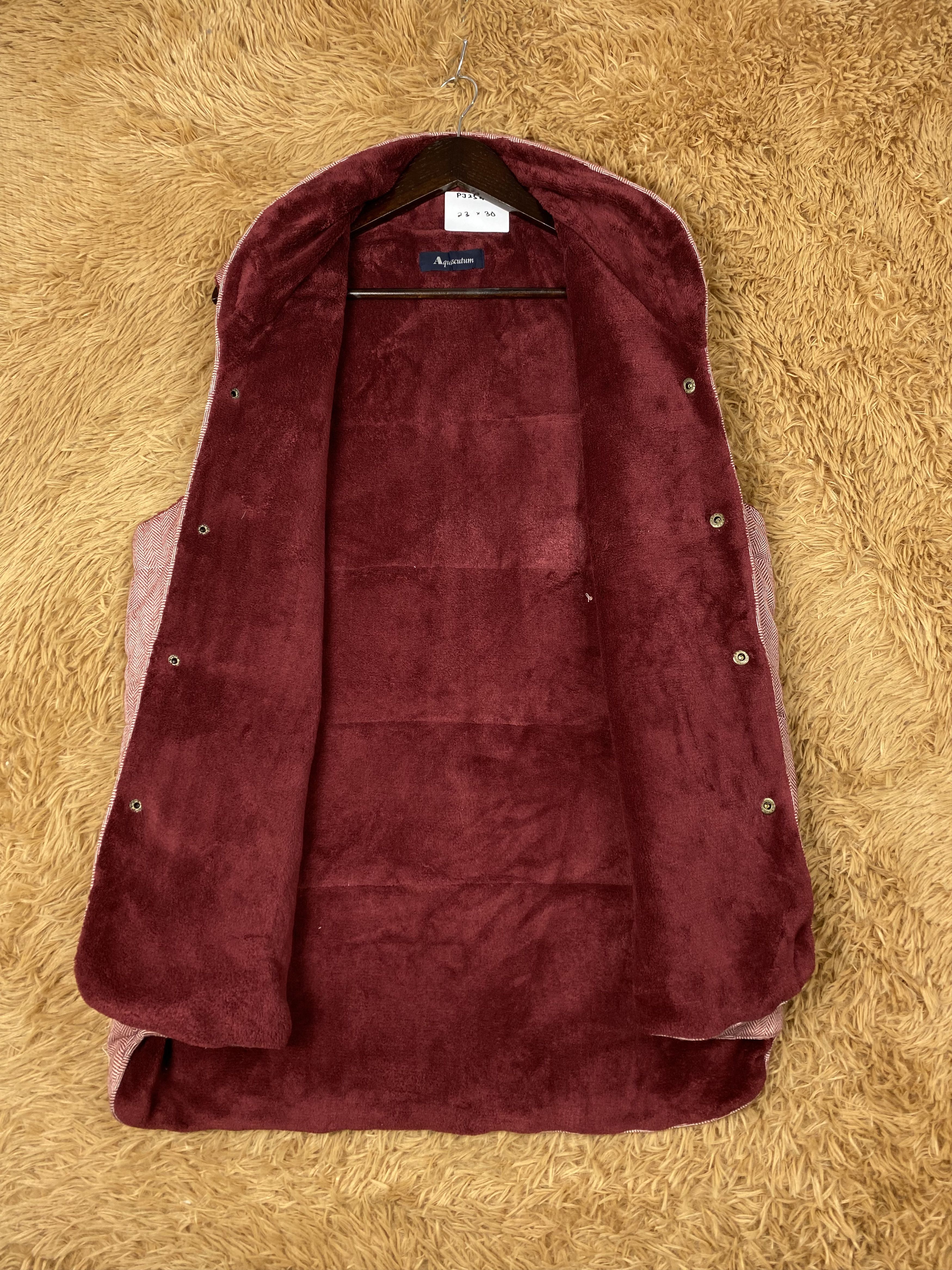 Aquascutum Vintage Aquascutum Puffer Fleece Lining Vest PJ2546 Size US L / EU 52-54 / 3 - 4 Thumbnail