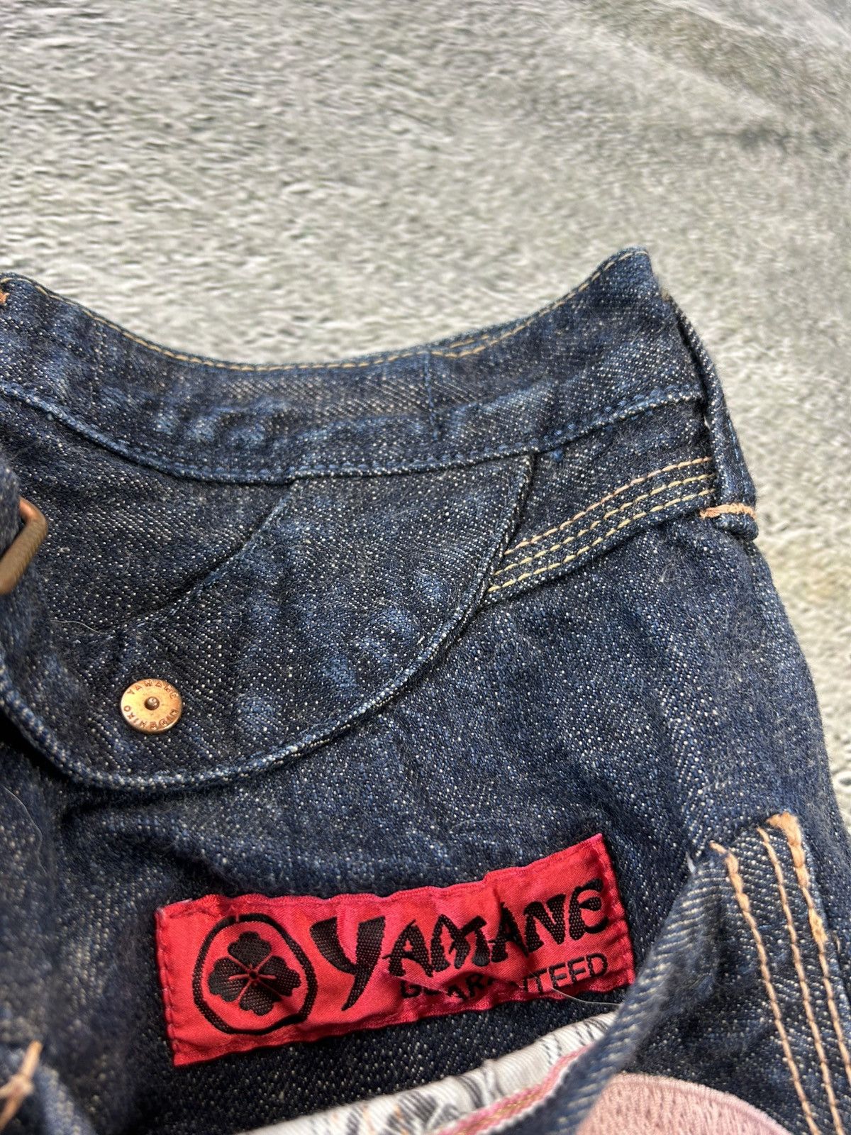 Evisu Evisu Yamane face jeans vintage selvedge denim Japan RARE Size 28" / US 6 / IT 42 - 6 Thumbnail