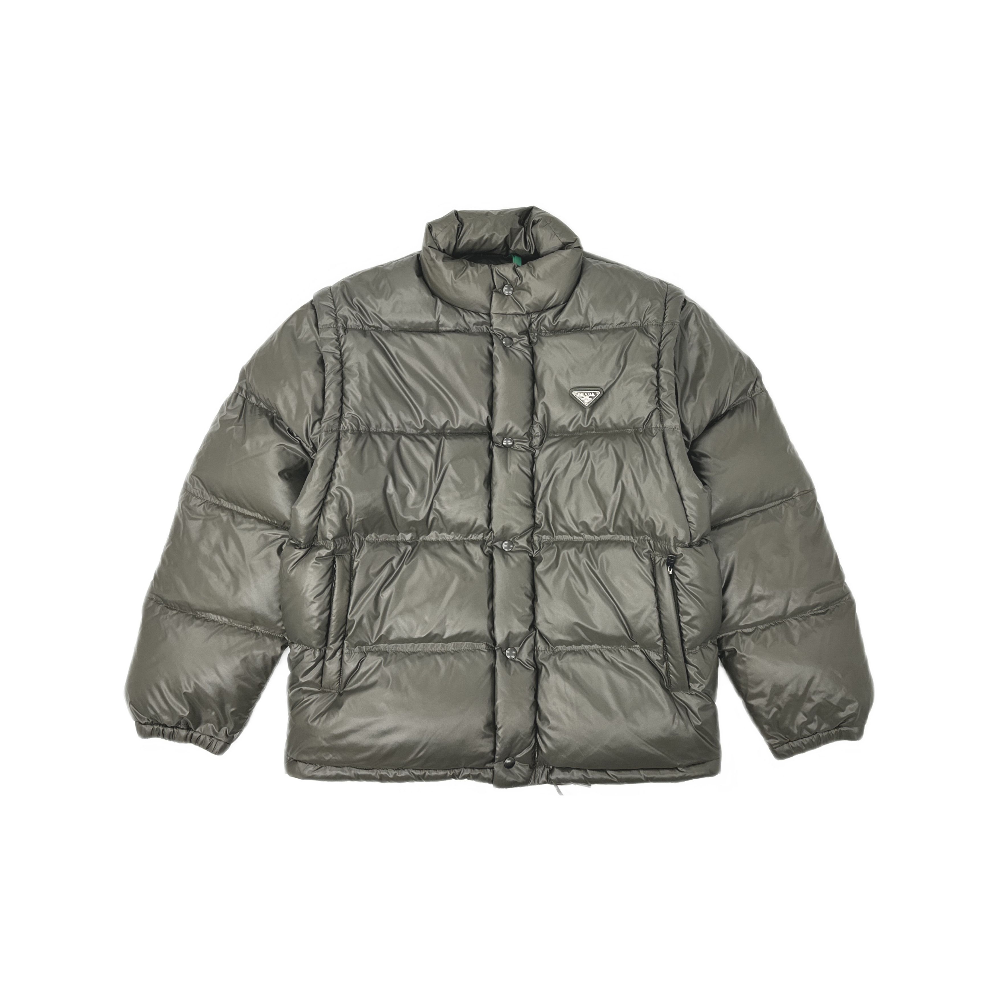 Prada Prada Re-Nylon Puffer Jacket Size M Size US M / EU 48-50 / 2 - 1 Thumbnail