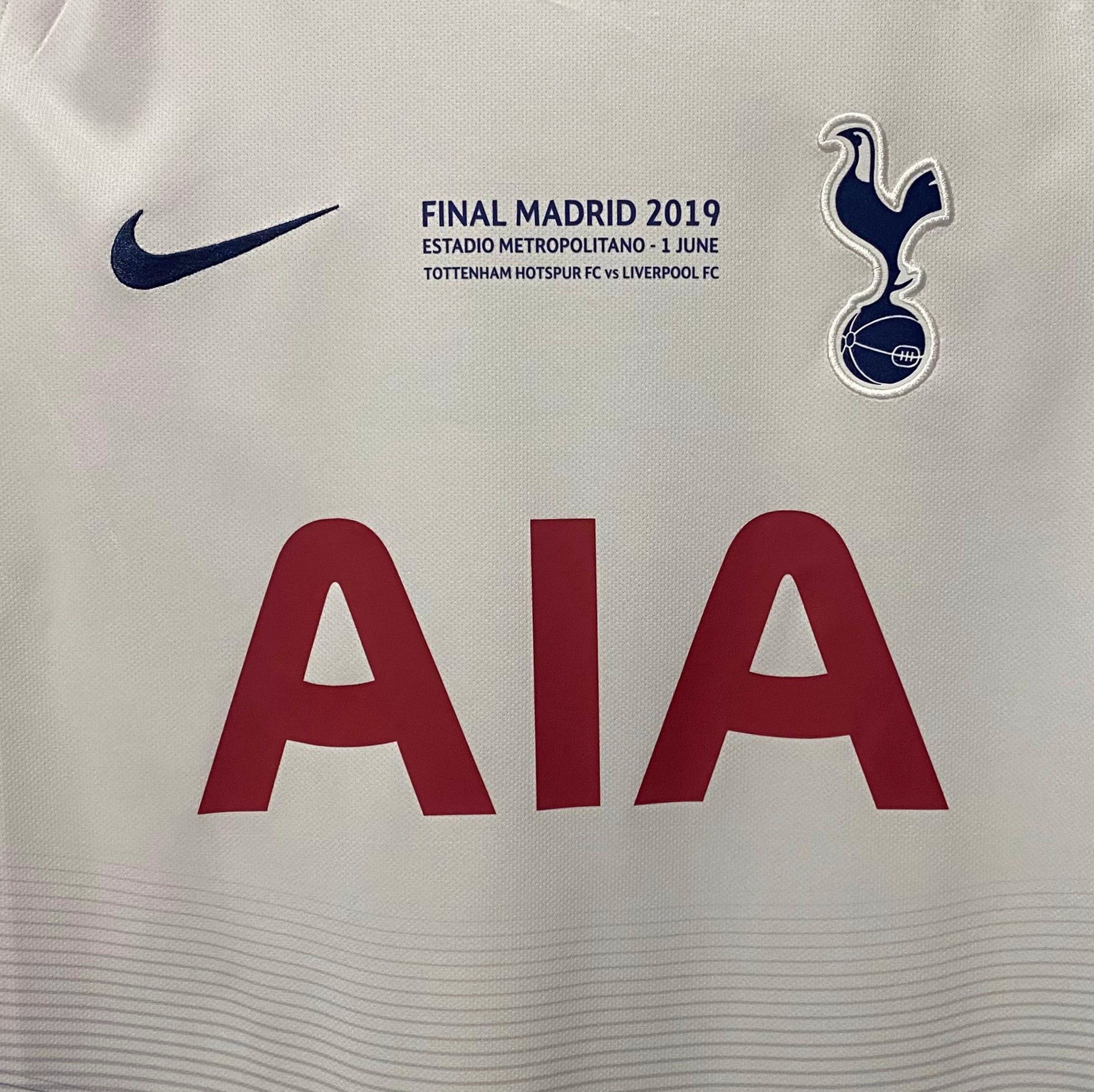 Nike Tottenham Hotspurs Final Madrid 2019 Jersey Son Heung Min Size US M / EU 48-50 / 2 - 3 Thumbnail