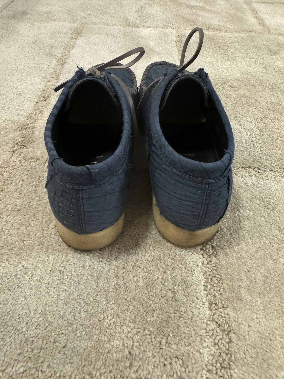 By Walid Men’s Blue Connie Lace Up Sneaker Size US 10 / EU 43 - 5 Thumbnail