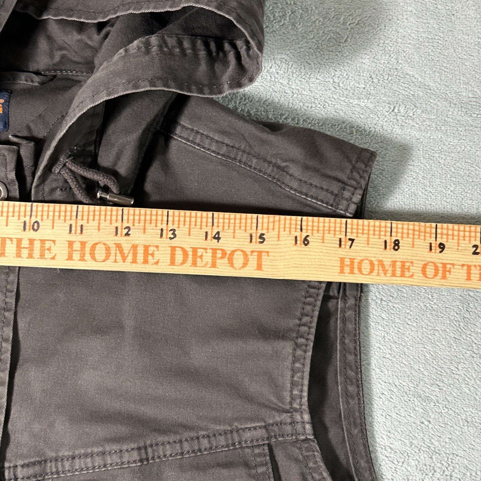 Carhartt Hooded Biker Vest Hoodie Womens XL Grunge Goth Hunter Cargo Size XL / US 12-14 / IT 48-50 - 12 Thumbnail