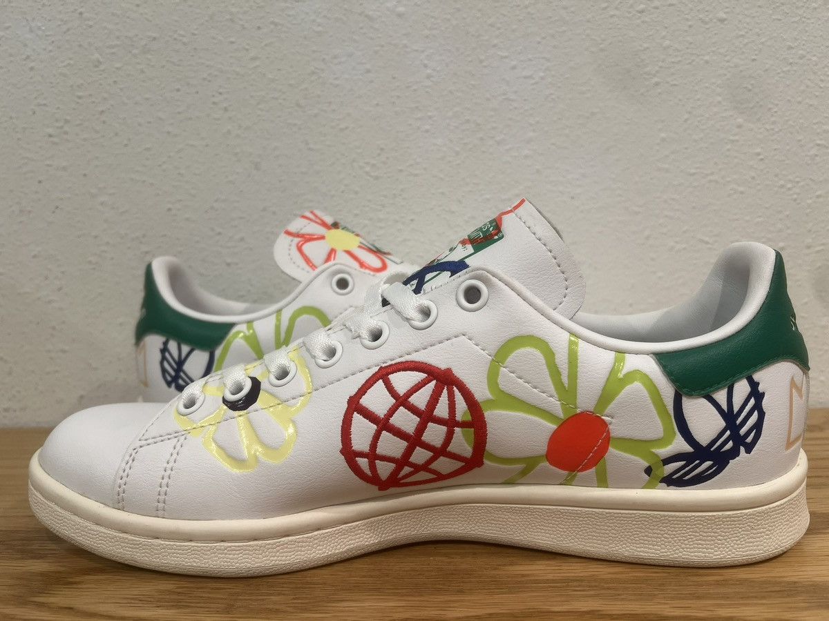Adidas Adidas Stan Smith Large Doodles Women's size 9 FX5653 Size US 9 / IT 39 - 3 Thumbnail