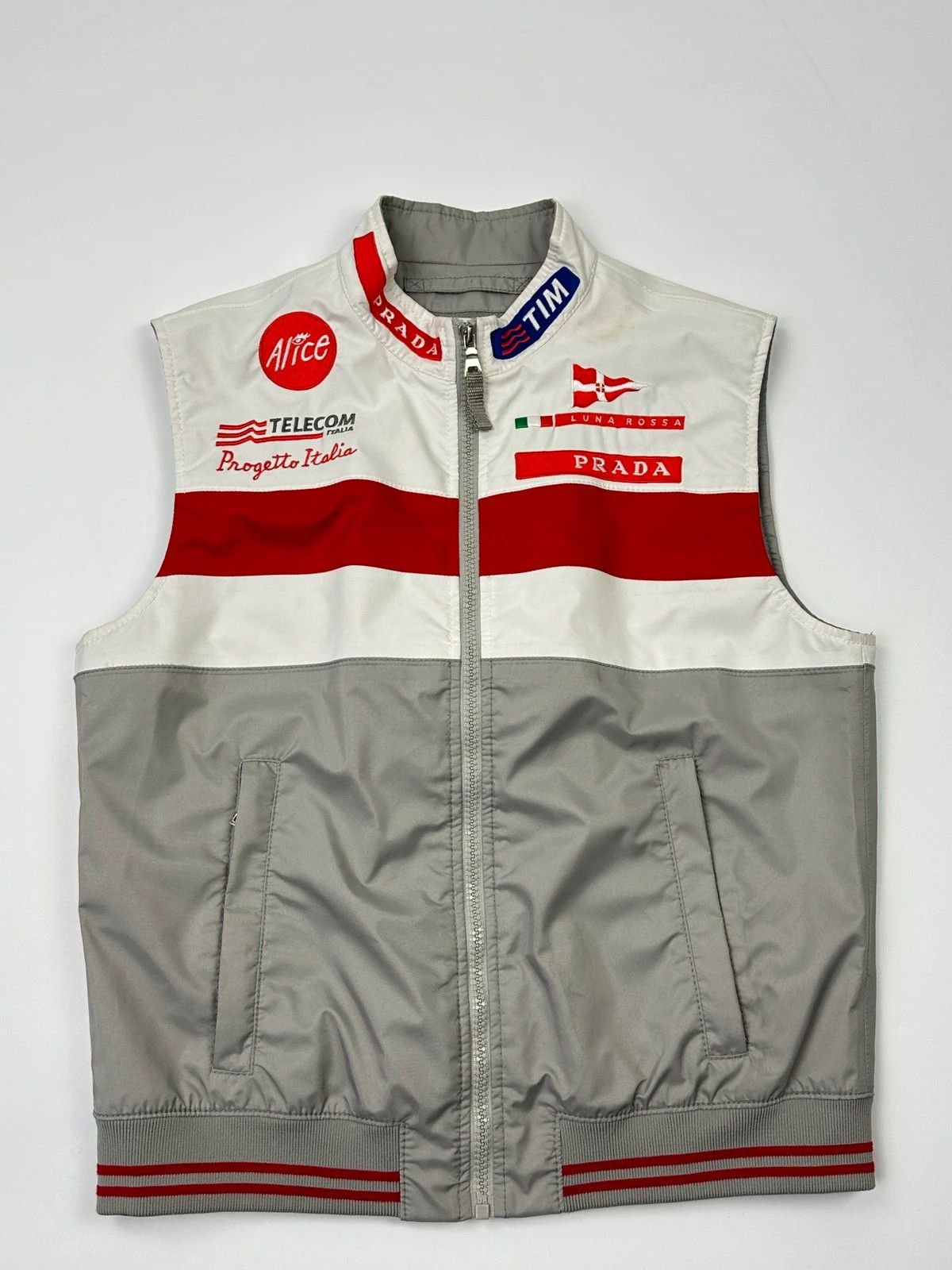 Prada Prada Sport X Luna Rossa Challenge 2006 Racing Vest Size US S / EU 44-46 / 1 - 1 Thumbnail