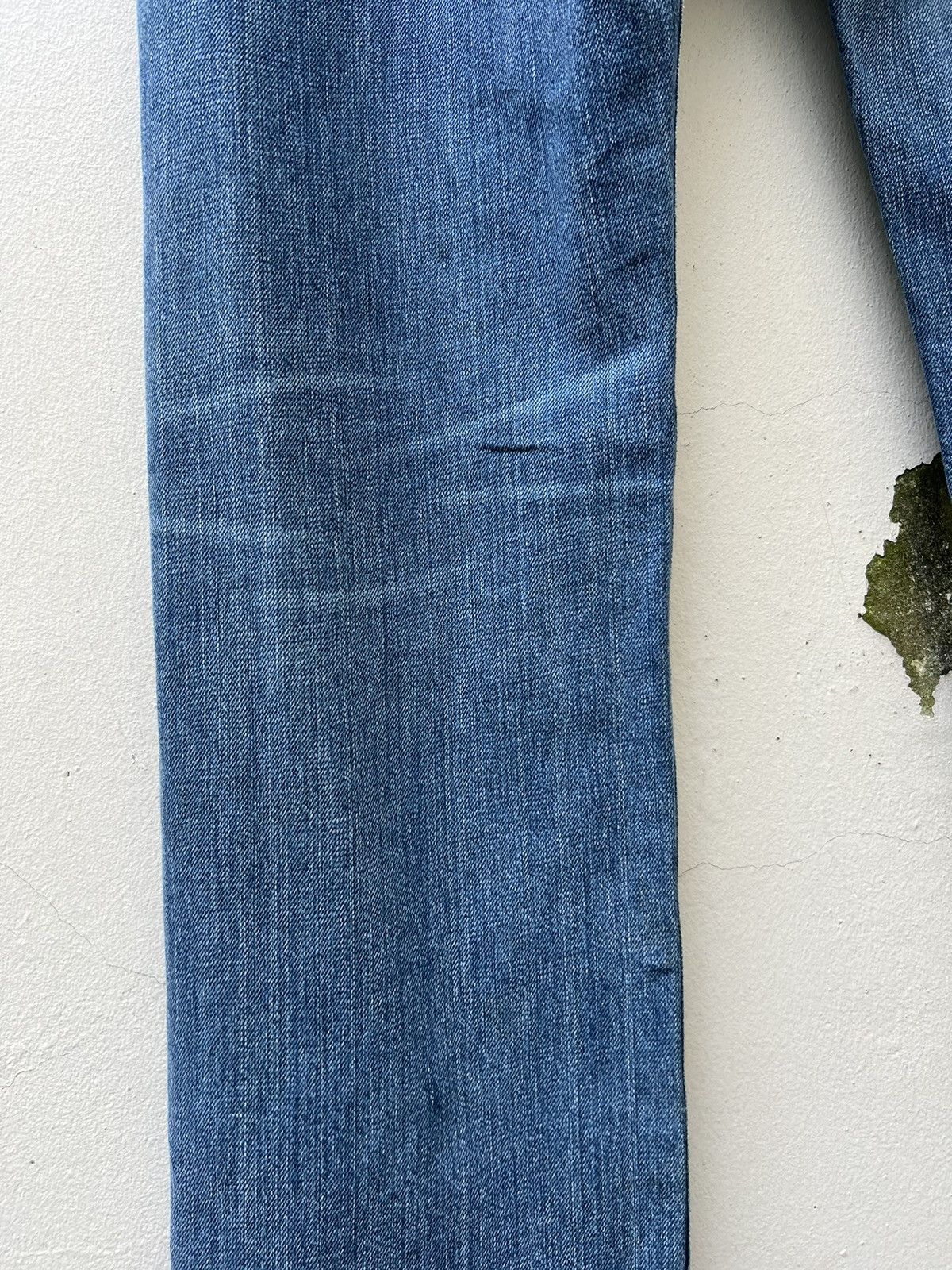 Levi's 90s Levi's LVC #555 Distressed Patchwork Selvedge Denim Size US 32 / EU 48 - 17 Thumbnail