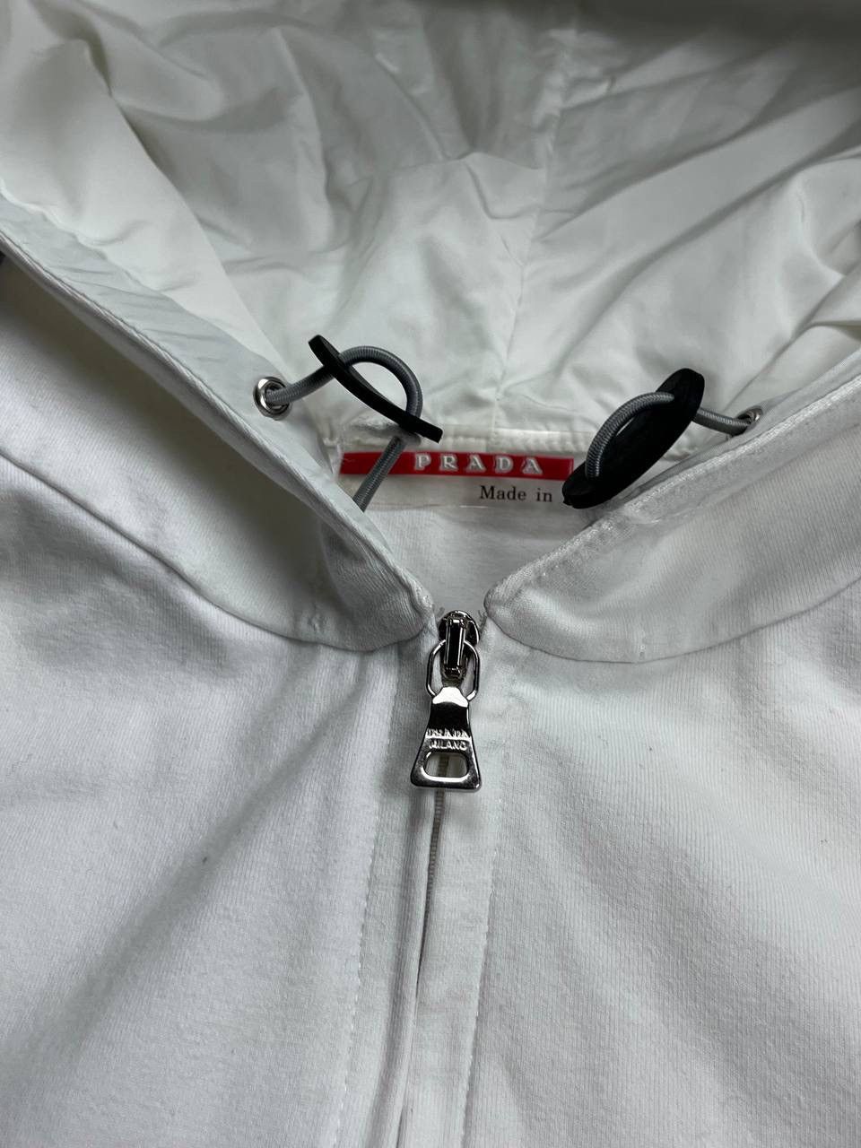Prada VINTAGE PRADA SPORT RED TAB NYLON SLEEVE JACKET WOMANS XL Size XL / US 12-14 / IT 48-50 - 5 Thumbnail