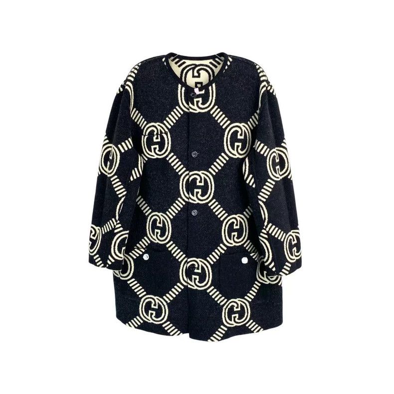 Gucci Gucci Wear an old-fashioned full-print coat on both sides Size M / US 6-8 / IT 42-44 - 3 Thumbnail