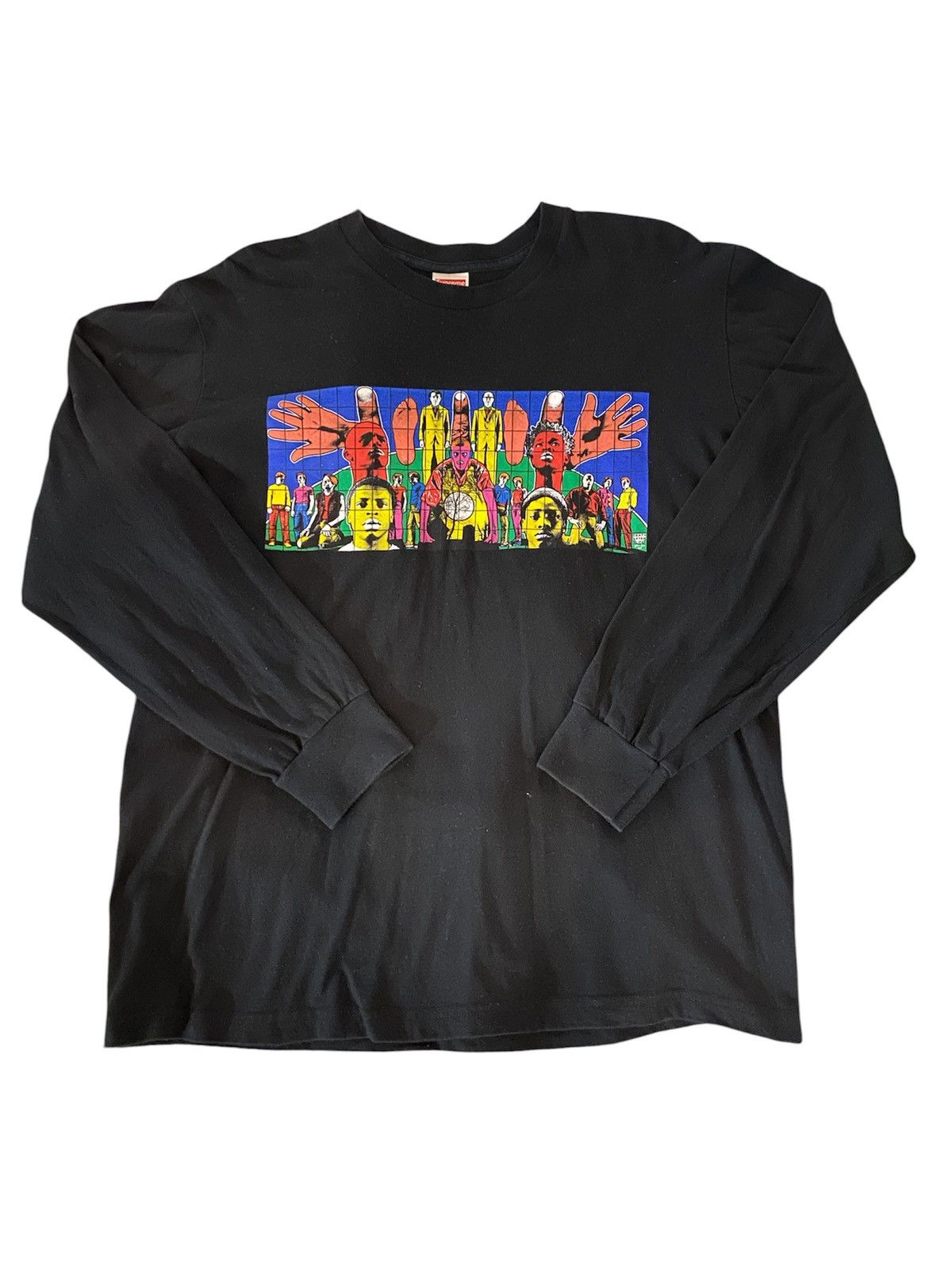 Supreme Supreme X Gilbert & George SS19 Death After Life L/S T Shirt Size US M / EU 48-50 / 2 - 1 Thumbnail