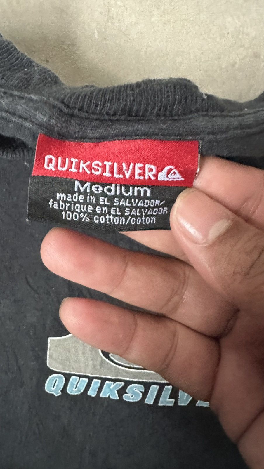Quiksilver VINTAGE QUIKSILVER TEE Size US M / EU 48-50 / 2 - 5 Thumbnail