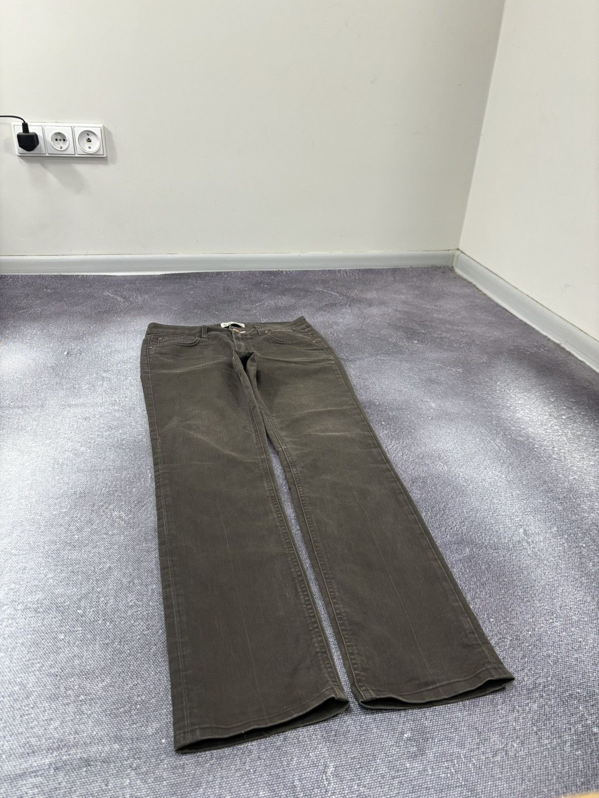 Acne Studios Acne Studios Hex Brown Ups Brown Slim Straight Denim Jeans Size 30" / US 8 / IT 44 - 3 Thumbnail