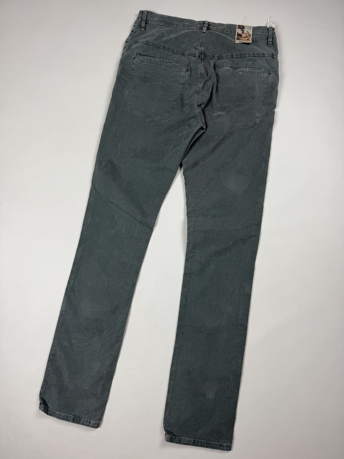 Nudie Jeans BNWT! Nudie Jeans Khaki Slim Concreted Chino Pants Trousers Size US 32 / EU 48 - 20 Thumbnail