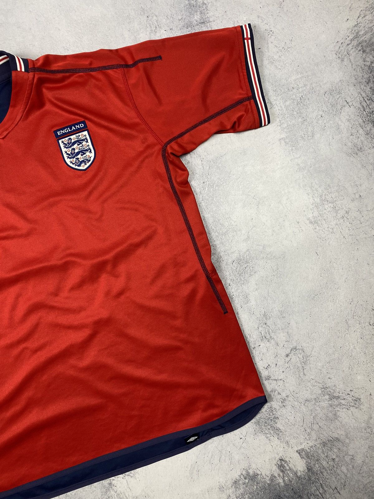 Umbro × Vintage Vintage 00s Umbro England Reversible Football Soccer Jersey Size US XL / EU 56 / 4 - 13 Thumbnail