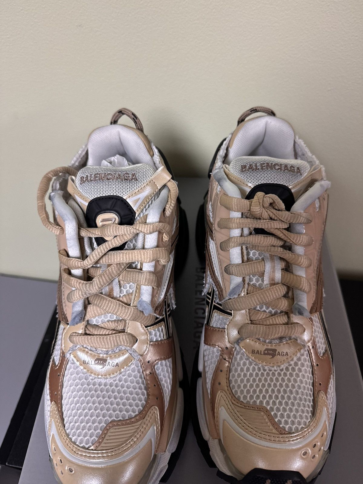 Balenciaga Balenciaga khaki runner 41 Size US 8 / EU 41 - 5 Thumbnail