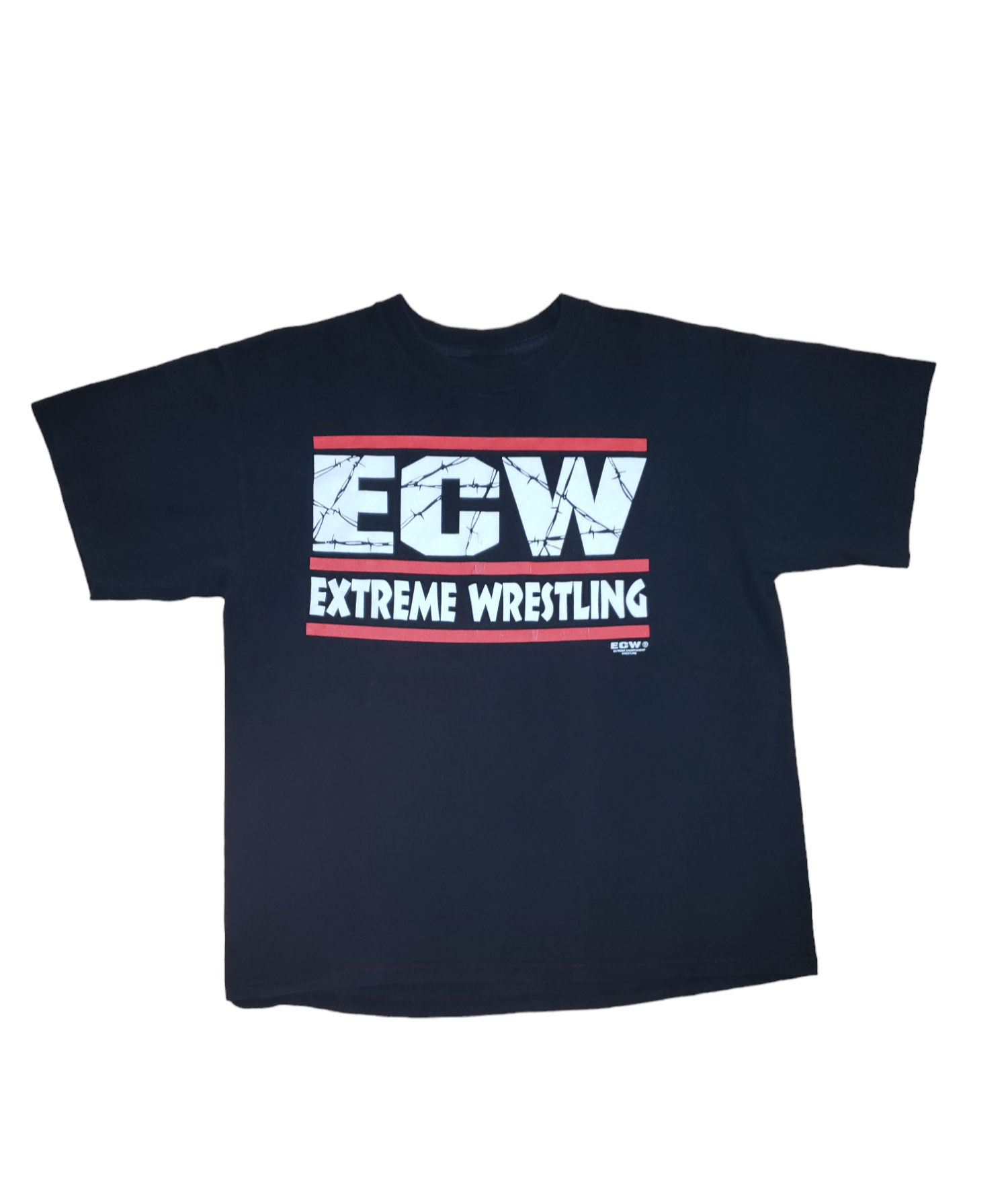 Vintage × WCW/nWo × WWF Vintage 90s ECW Our Big Boys Kick Ass Shirt Size US XL / EU 56 / 4 - 1 Thumbnail