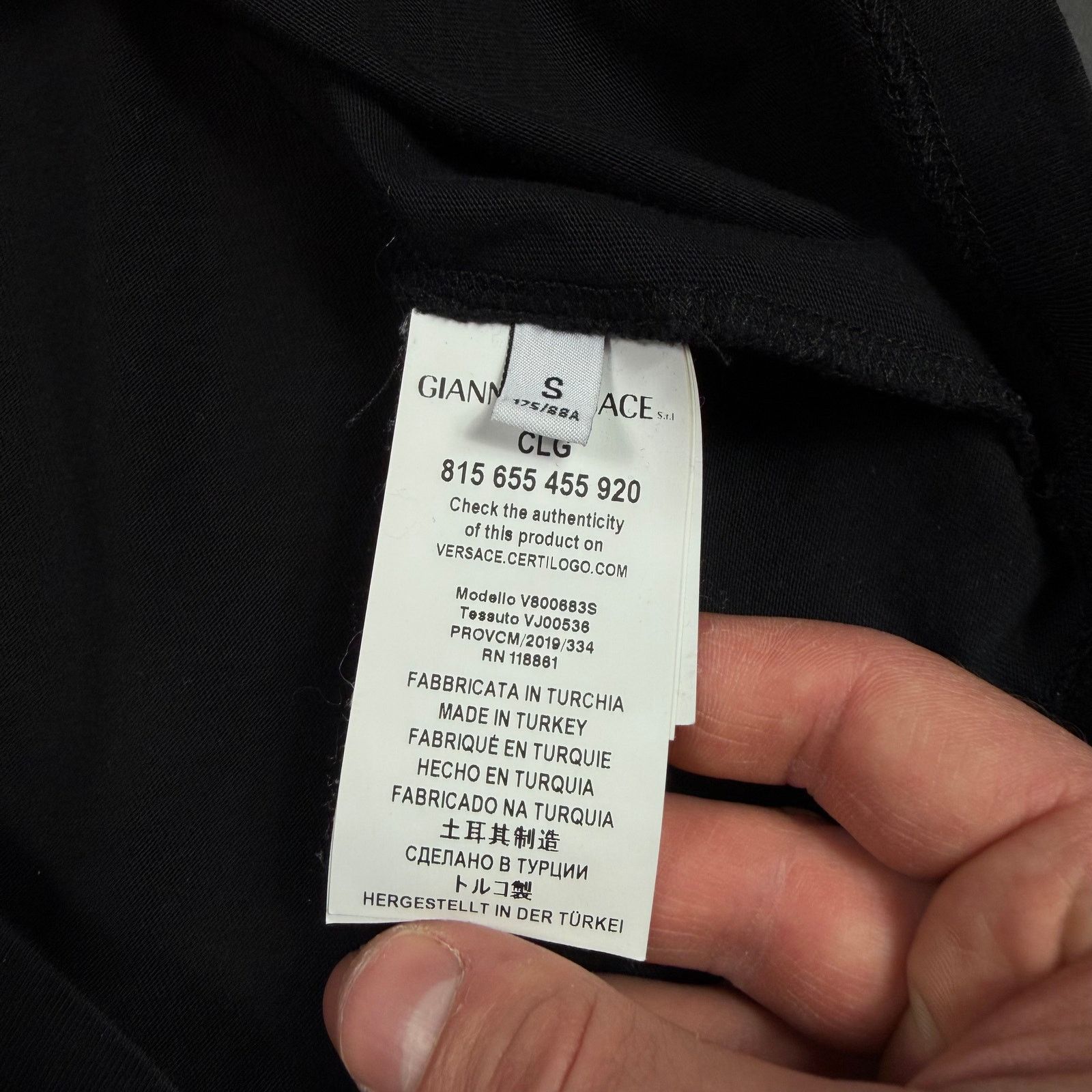 Versace Versace Collection T-Shirt Size US S / EU 44-46 / 1 - 3 Thumbnail