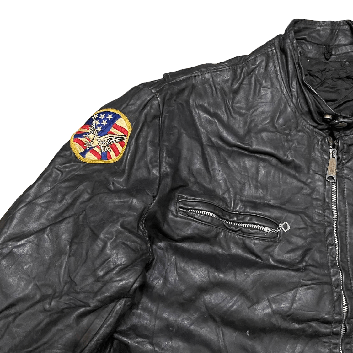 Schott Vintage Rider Leather Jacket Inspired Schott Size US L / EU 52-54 / 3 - 3 Thumbnail