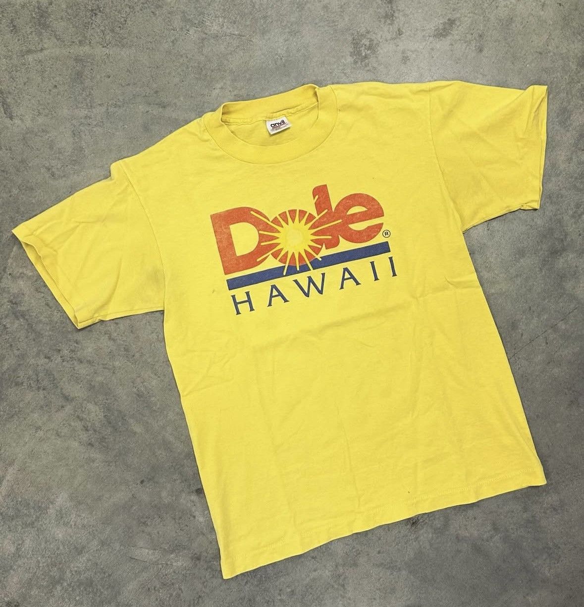 Anvil Vintage Dole Hawaii Tee Size US M / EU 48-50 / 2 - 1 Thumbnail