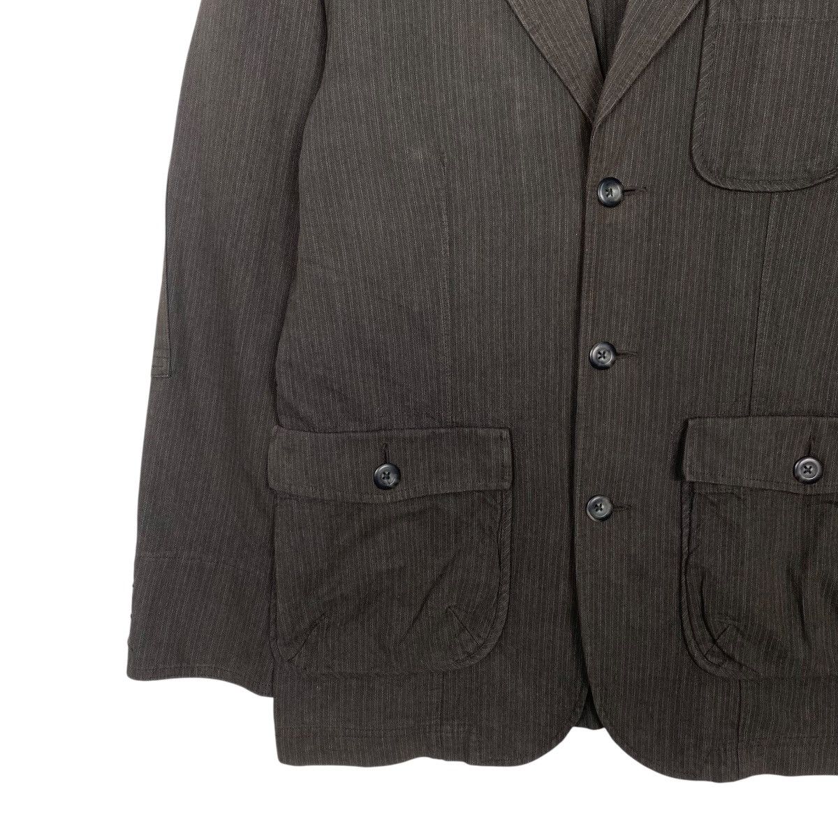 Japanese Brand Gap hickori denim button jacket Size US M / EU 48-50 / 2 - 3 Thumbnail