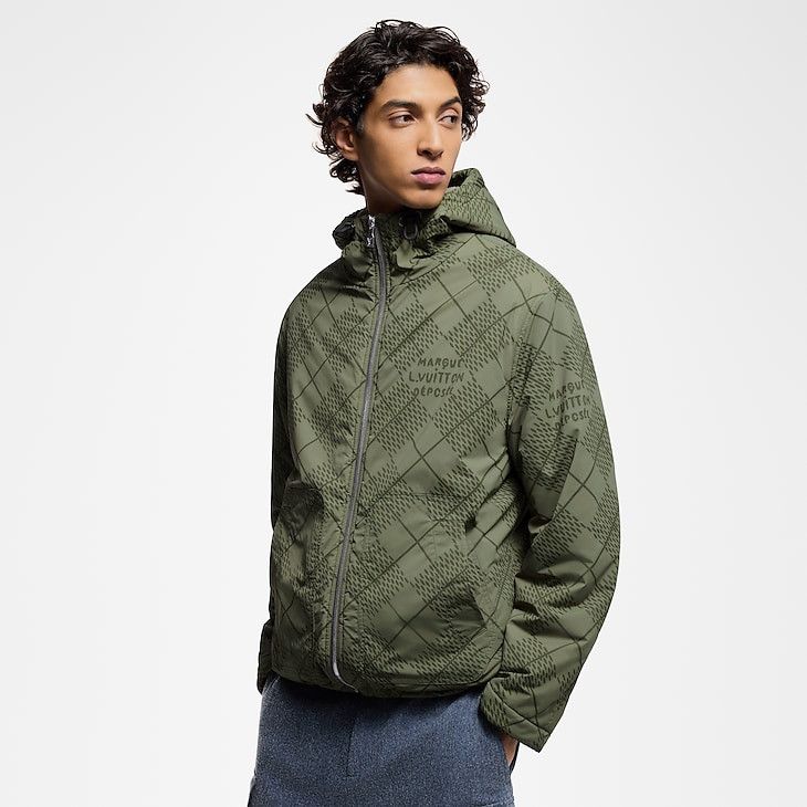 Louis Vuitton Reversible Nylon and Fleece Windbreaker Size US L / EU 52-54 / 3 - 3 Thumbnail
