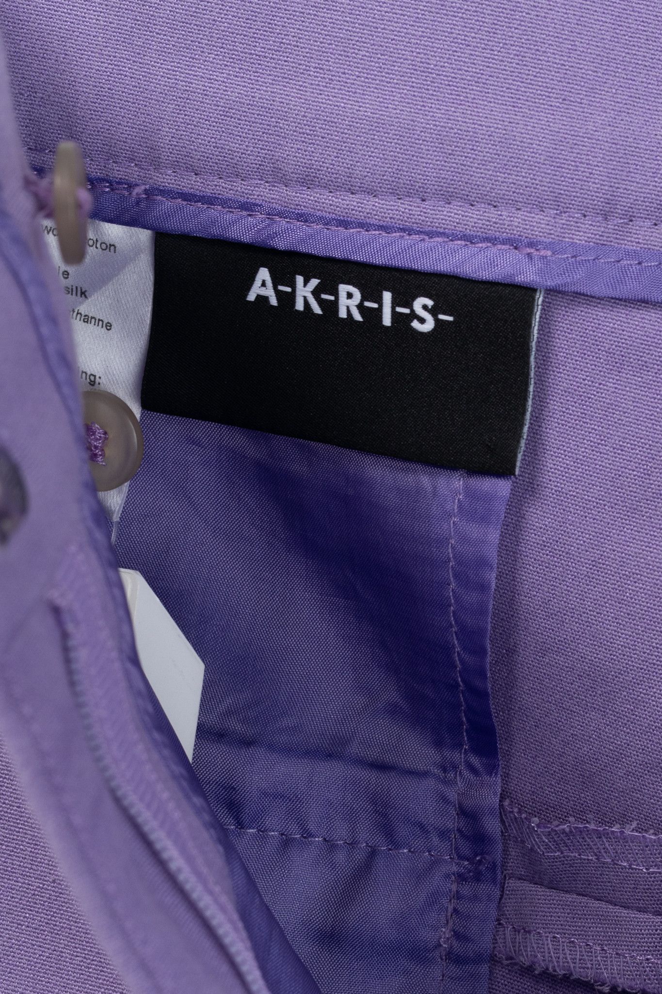 Akris Akris Maxima Cotton & Silk Cropped Straight-Leg Pants Size 32" / US 10 / IT 46 - 9 Thumbnail