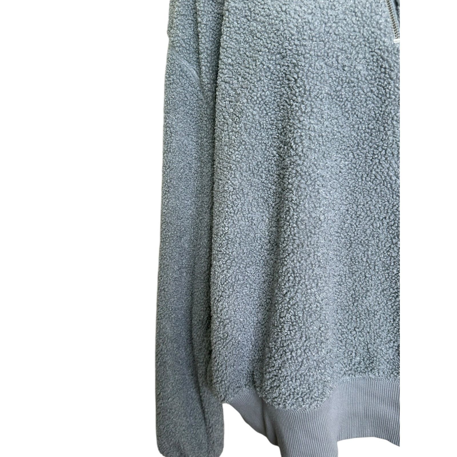 Topshop Topshop gray teddy long sleeves pullover sweater size 12 Size XL / US 12-14 / IT 48-50 - 6 Thumbnail