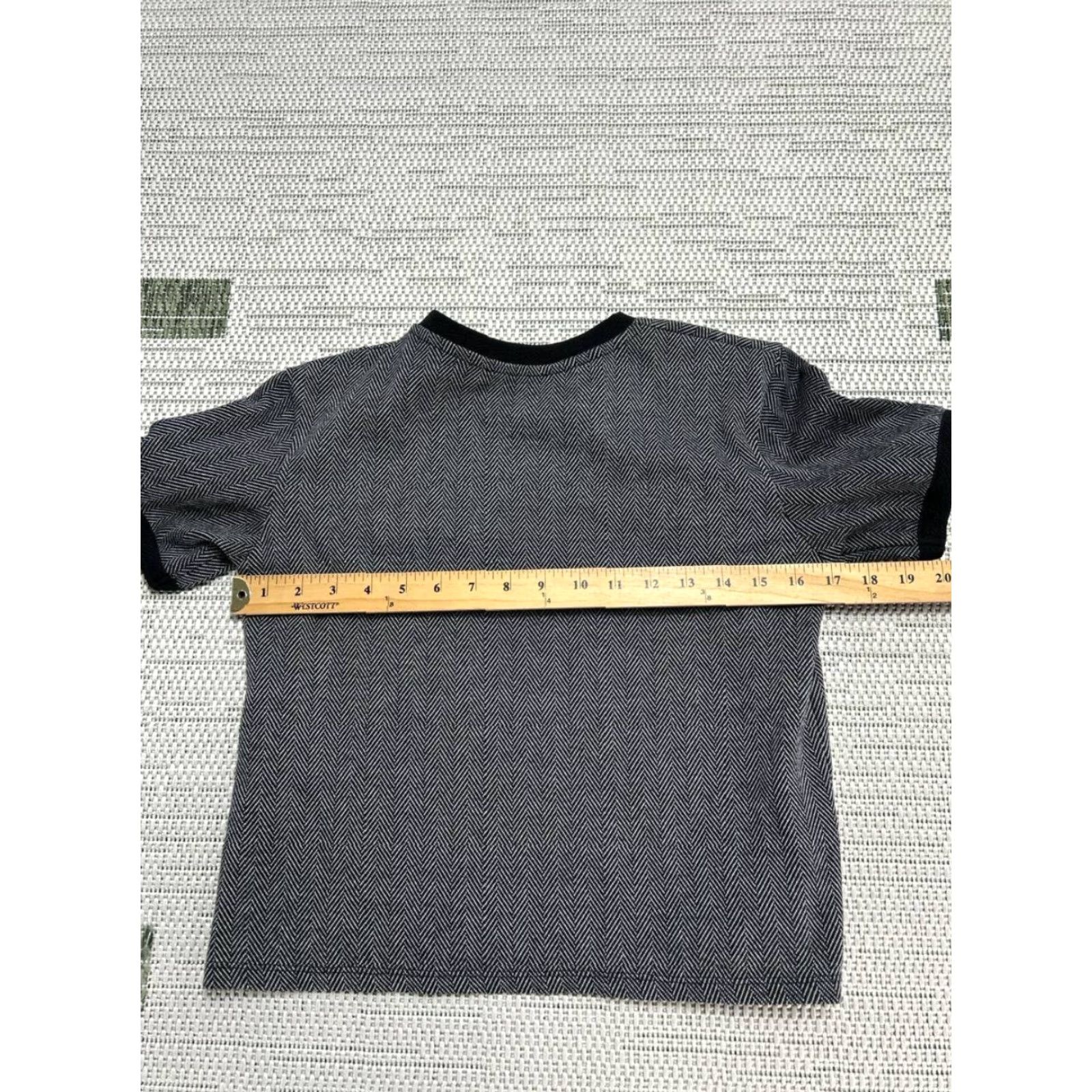 Zara VINTAGE Zara Trafaluc Sweater Womens Small Black Herringbone Tight Knit Cozy Warm Wear Size S / US 4 / IT 40 - 6 Thumbnail