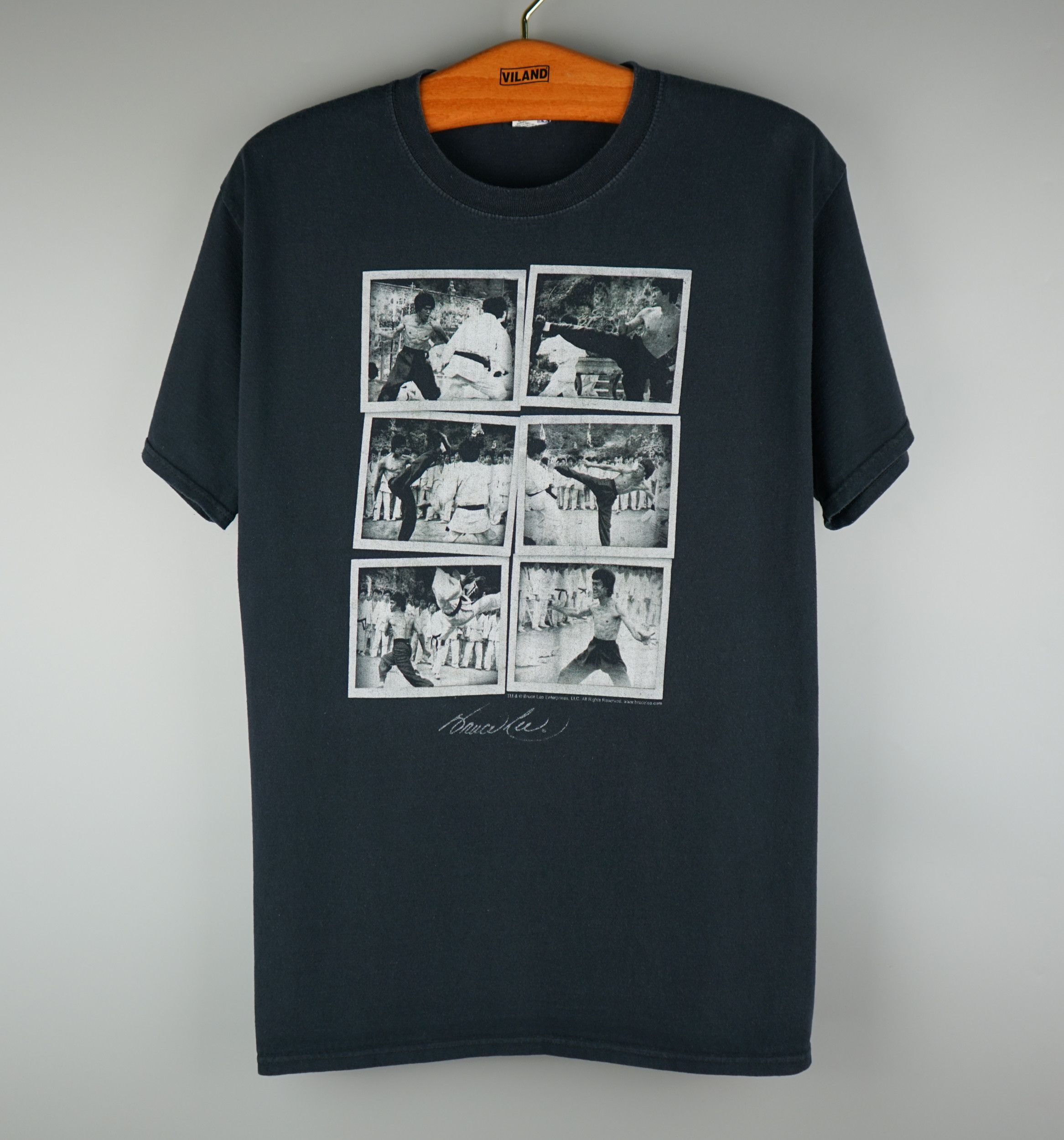 Vintage Vintage 2000s Bruce Lee T-Shirt Size US L / EU 52-54 / 3 - 1 Thumbnail