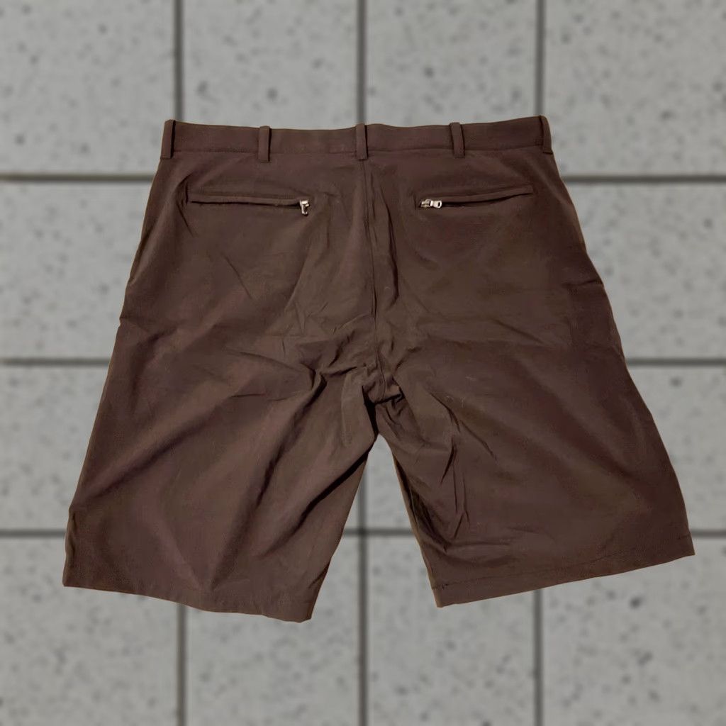 J.Crew Mens J.CREW Shorts 36 Black Performance Chino Casual Slant Pocket Flat Front Mid Rise 36 Regular Summer Spring Mens Size US 36 / EU 52 - 1 Thumbnail