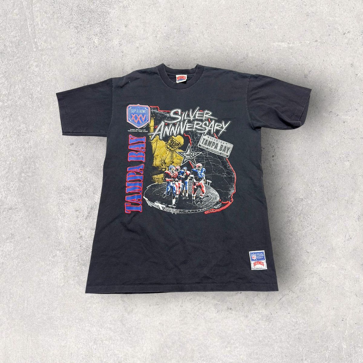 NFL × Nutmeg × Vintage Vintage Super Bowl XXV tee Size US XL / EU 56 / 4 - 1 Thumbnail